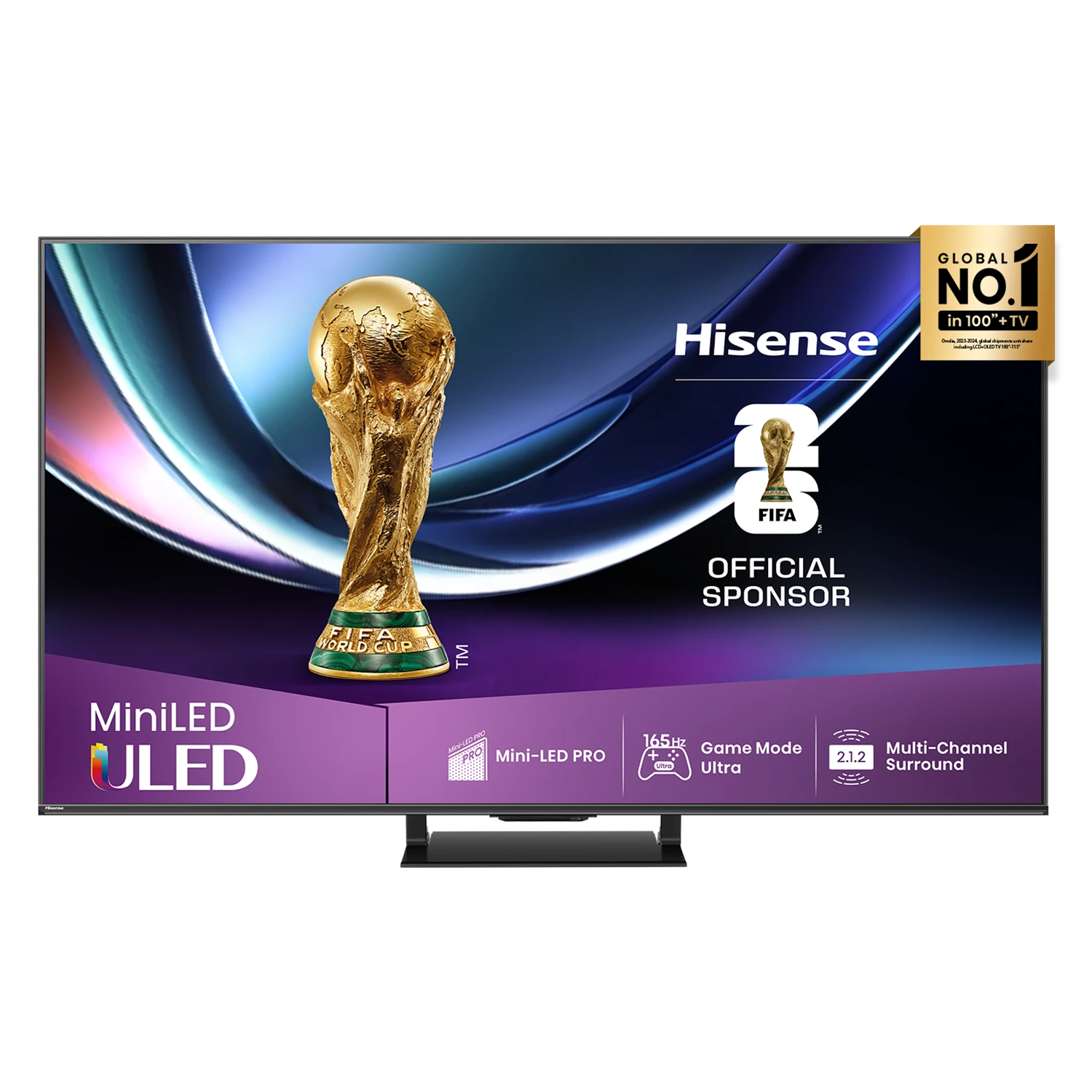 85" ULED MiniLED U7QAU 4K QLED 165Hz Smart TV 85" ULED MiniLED U7QAU 4K QLED 165Hz Smart TV