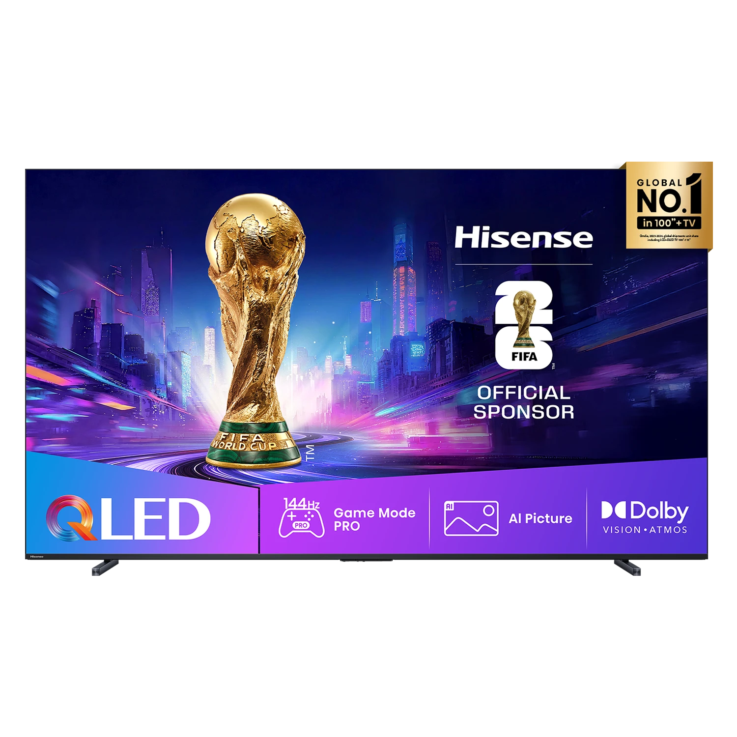 100" Q7QAU 4K QLED 144Hz Smart TV 100" Q7QAU 4K QLED 144Hz Smart TV