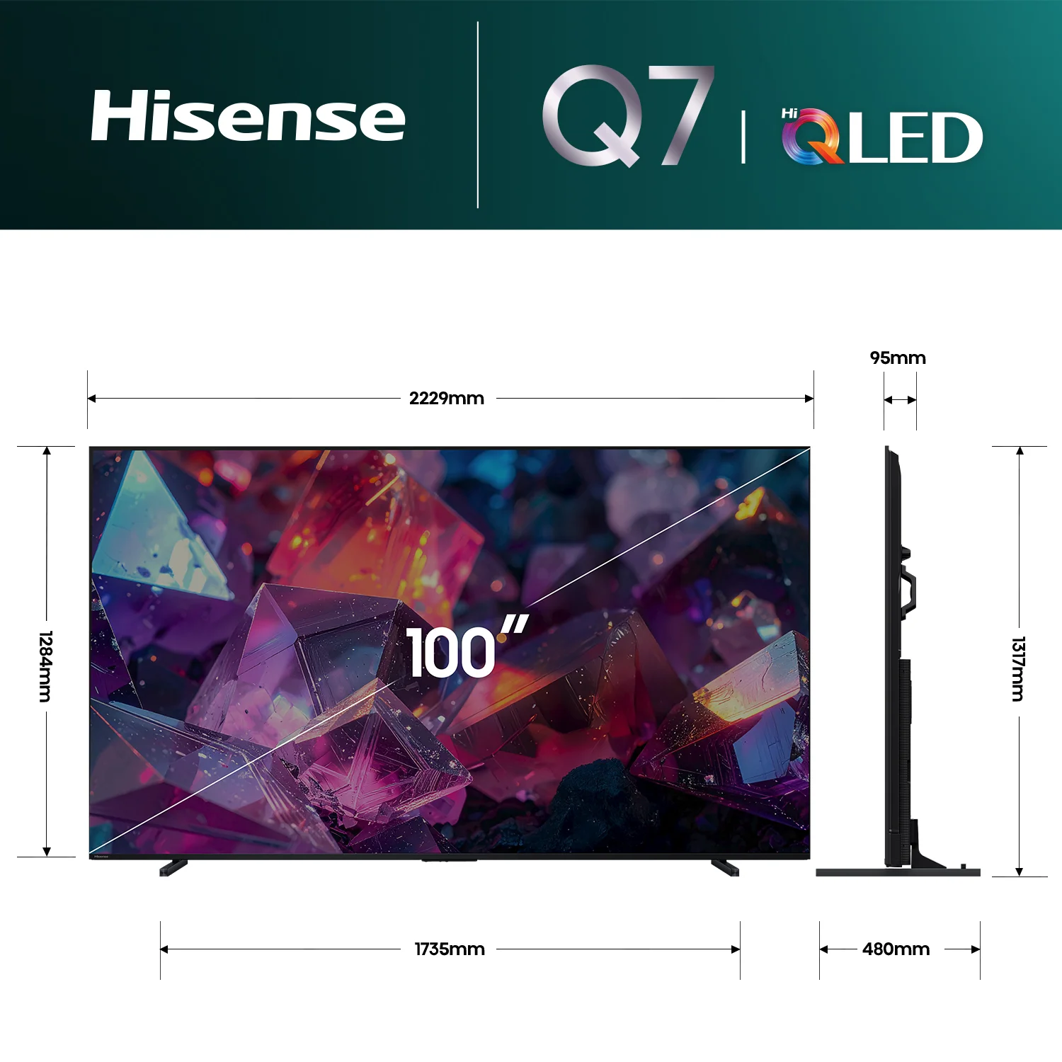 100" Hi-QLED Series Q7S 100" Hi-QLED Series Q7S