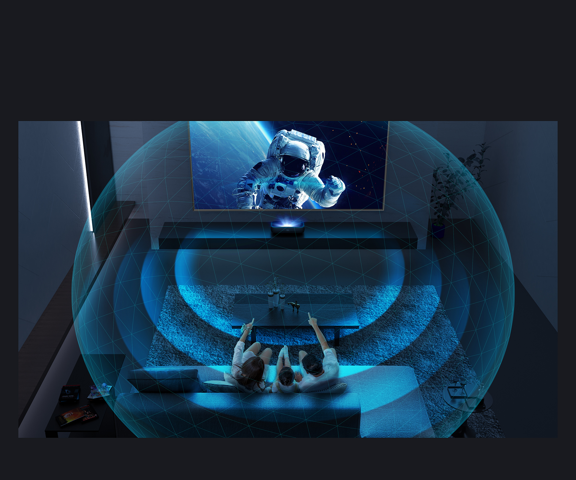 120″ TriChroma Laser TV Series L9H 120″ TriChroma Laser TV Series L9H