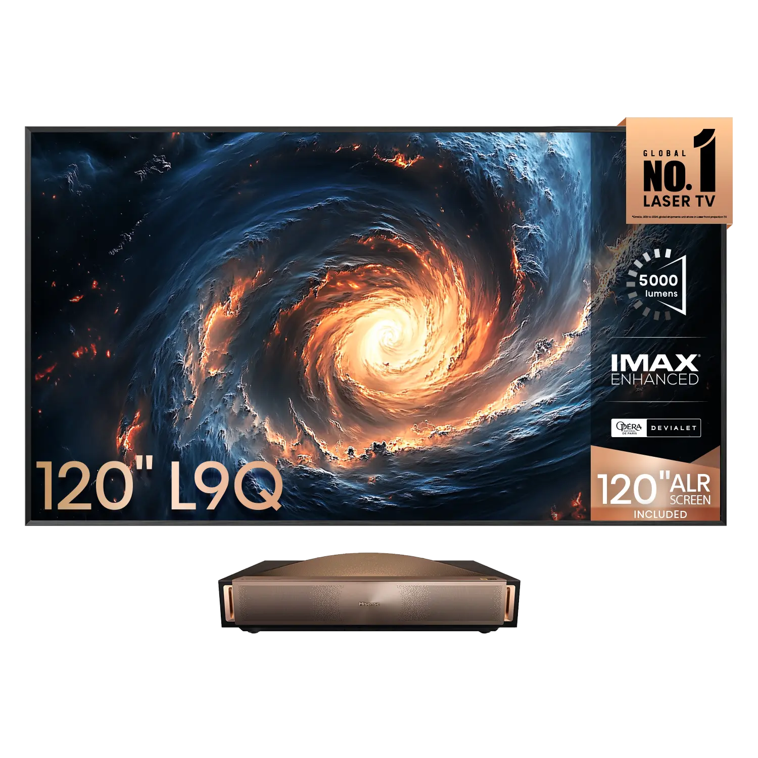 120" Ultra Short Throw 4K Triple Laser TV L9Q 120" Ultra Short Throw 4K Triple Laser TV L9Q