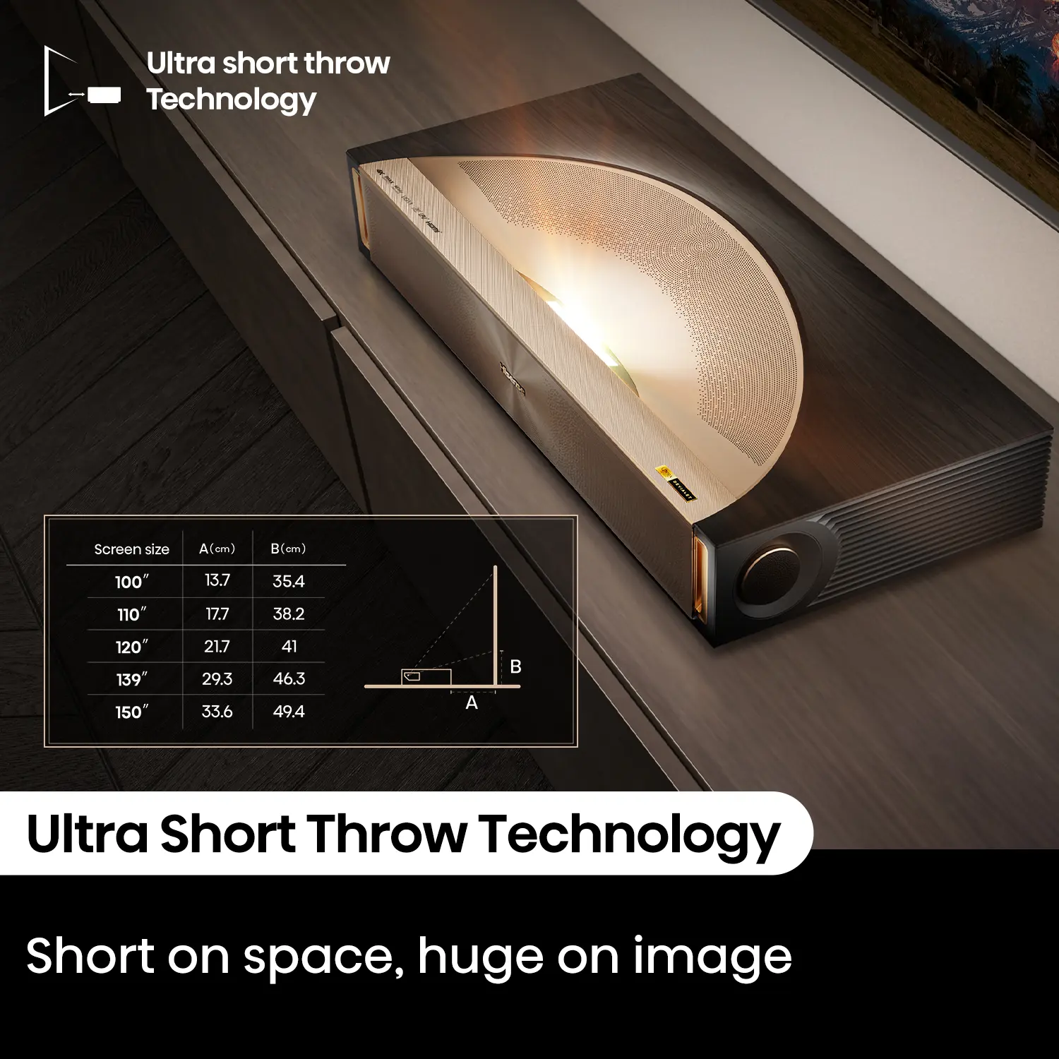 120" Ultra Short Throw 4K Triple Laser TV L9Q 120" Ultra Short Throw 4K Triple Laser TV L9Q