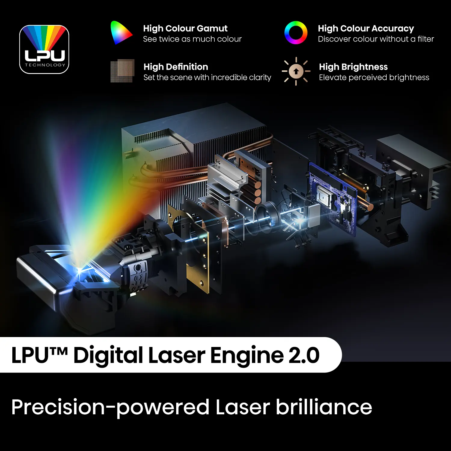 120" Ultra Short Throw 4K Triple Laser TV L9Q 120" Ultra Short Throw 4K Triple Laser TV L9Q