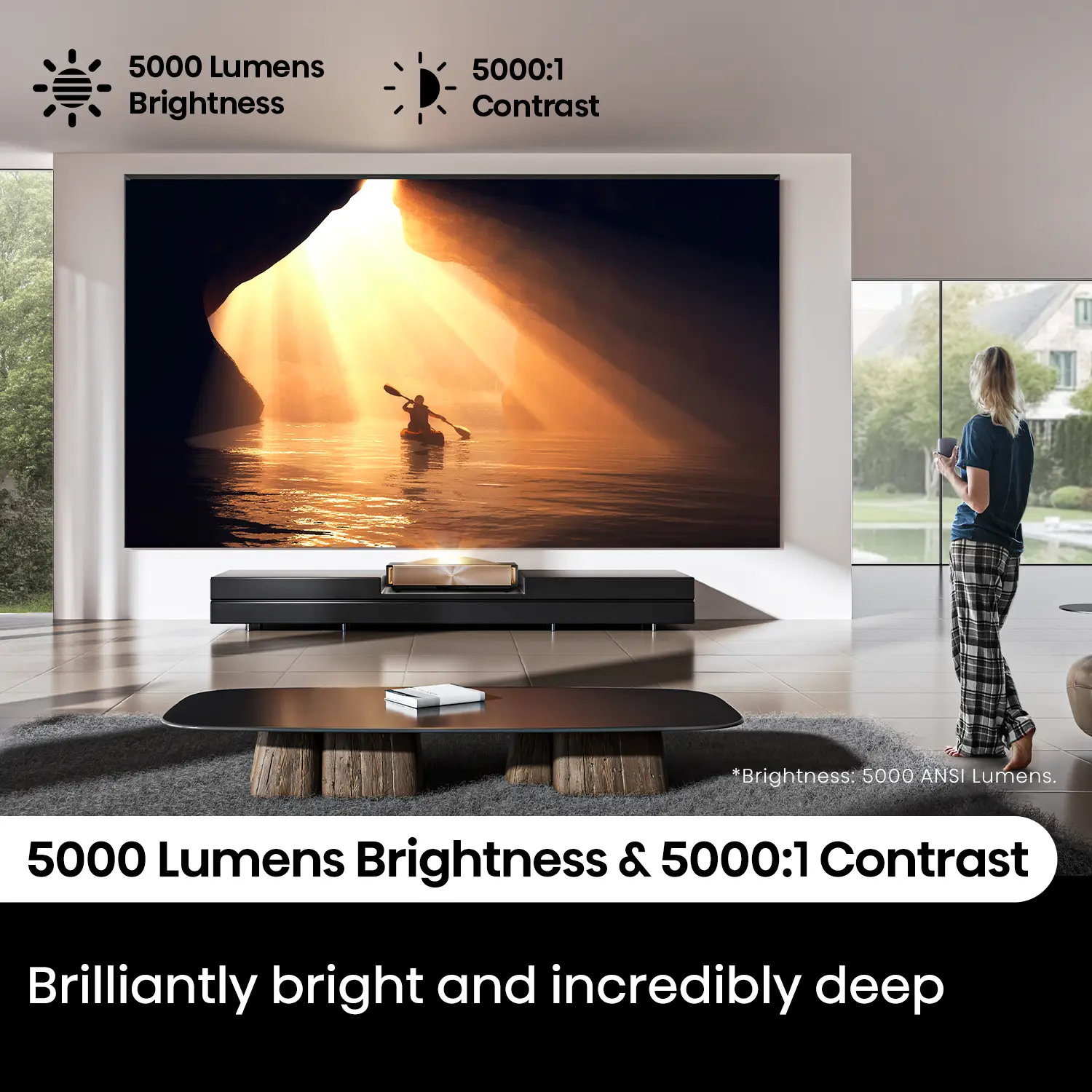 120" Ultra Short Throw 4K Triple Laser TV L9Q 120" Ultra Short Throw 4K Triple Laser TV L9Q