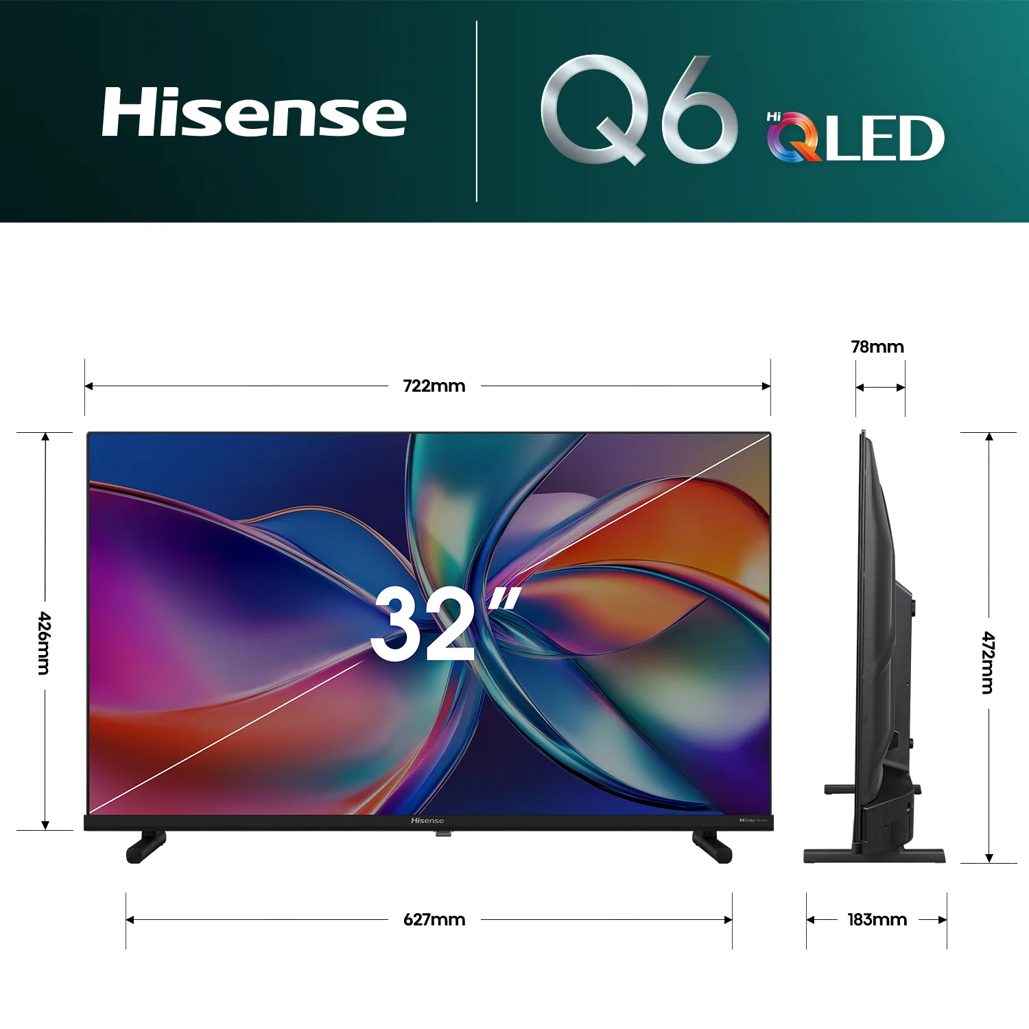 32'' Q6S FHD Hi-QLED TV 32'' Q6S FHD Hi-QLED TV
