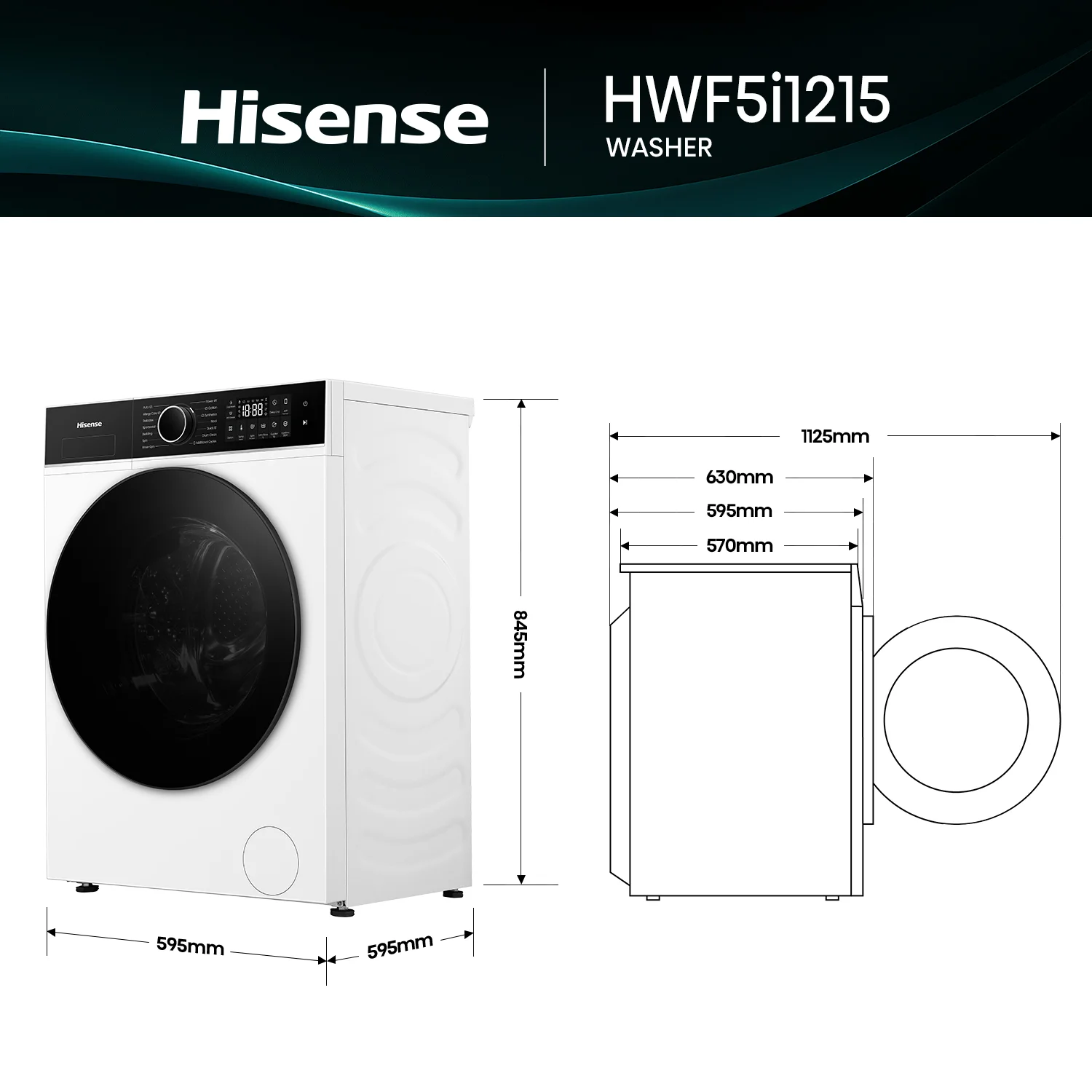 12kg Series 5i Front Load Washer 12kg Series 5i Front Load Washer