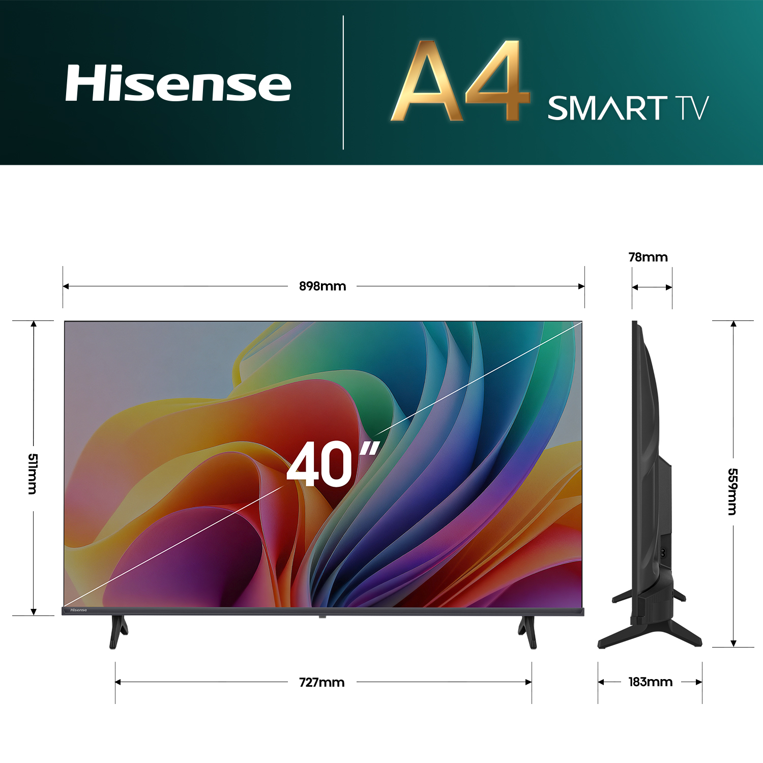 40" A4S Full HD Smart TV 40" A4S Full HD Smart TV