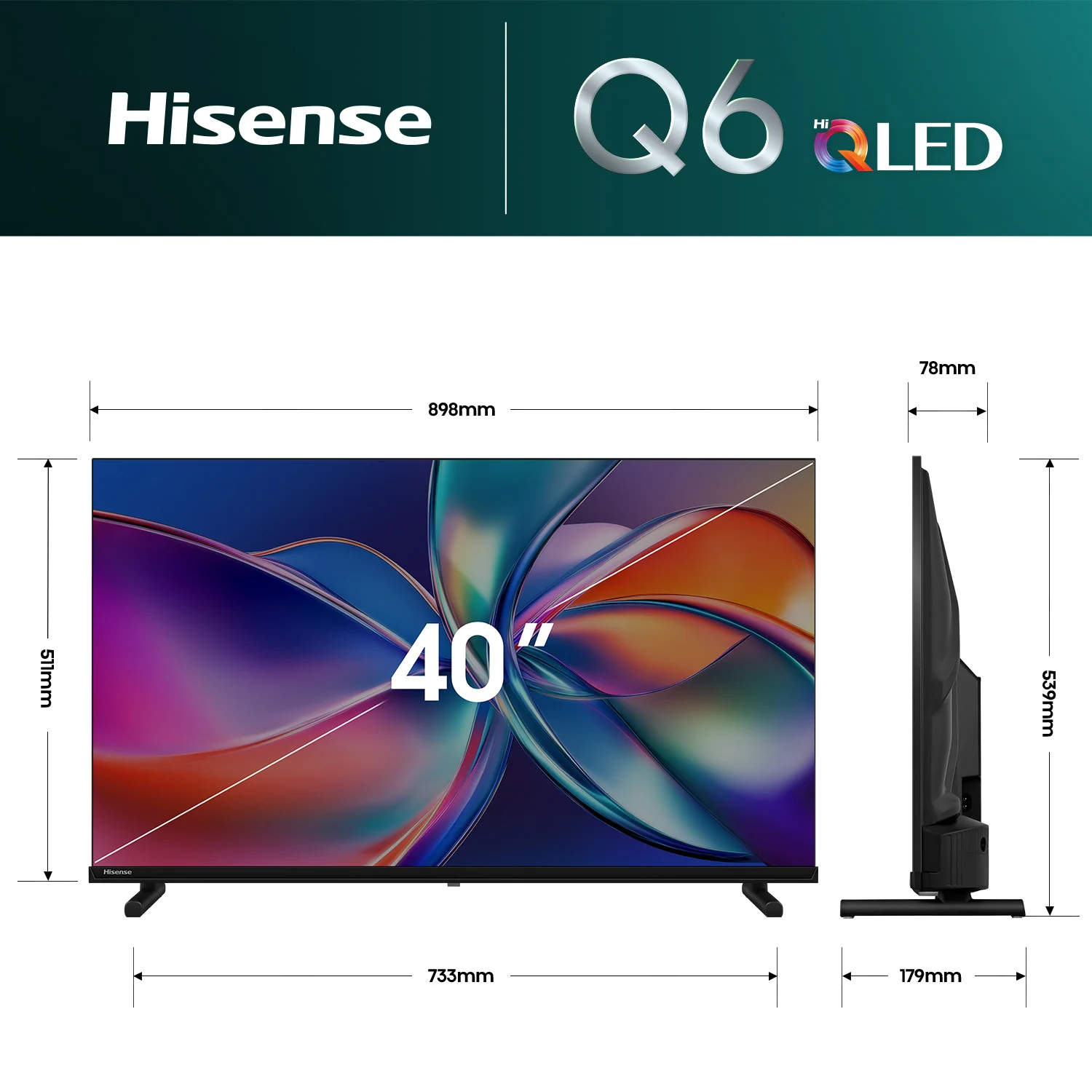 40" Q6S FHD Hi-QLED TV 40" Q6S FHD Hi-QLED TV