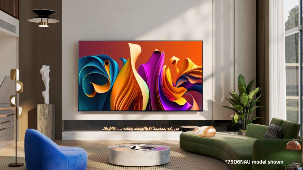 43″ 4K QLED Smart TV Series Q6NAU 43″ 4K QLED Smart TV Series Q6NAU