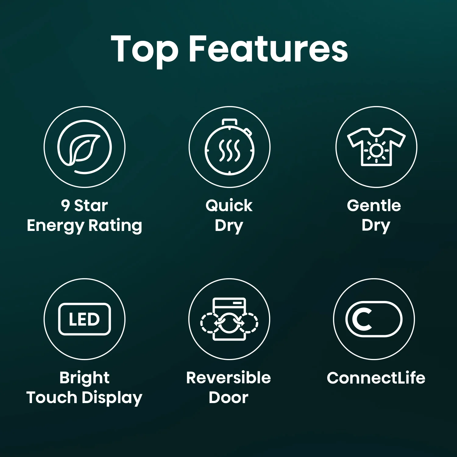 9kg Series 5i Heat Pump Dryer 9kg Series 5i Heat Pump Dryer