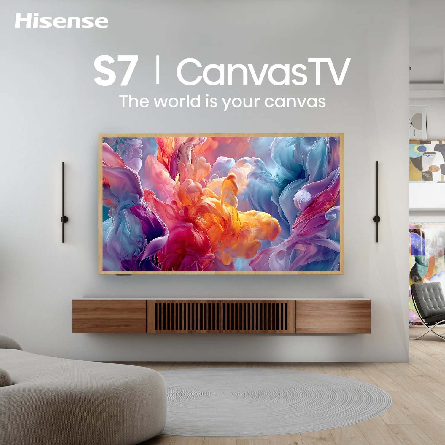 55" S7S Hi-QLED 4K CanvasTV 55" S7S Hi-QLED 4K CanvasTV