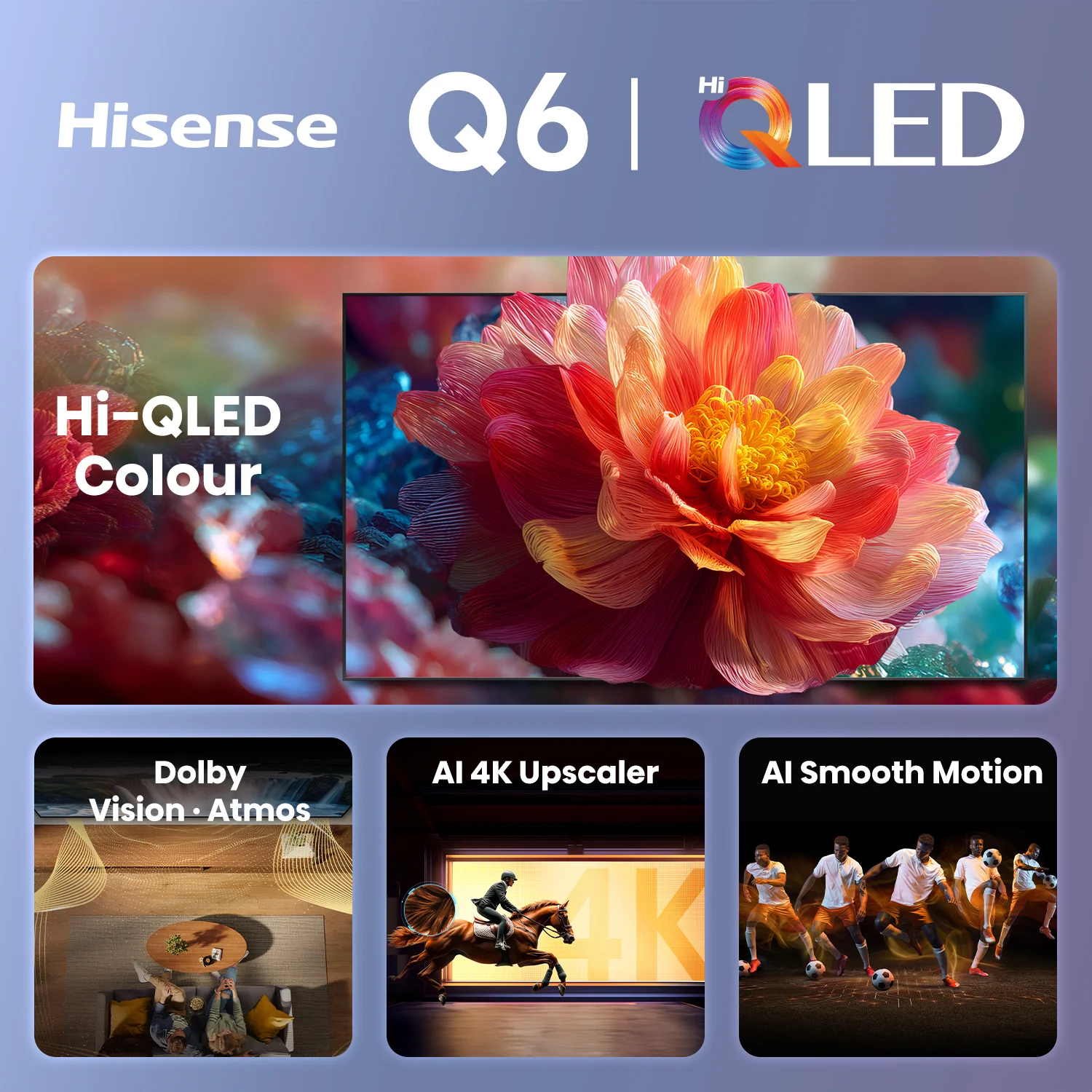 65" Q6S Hi-QLED 4K Smart TV 65" Q6S Hi-QLED 4K Smart TV