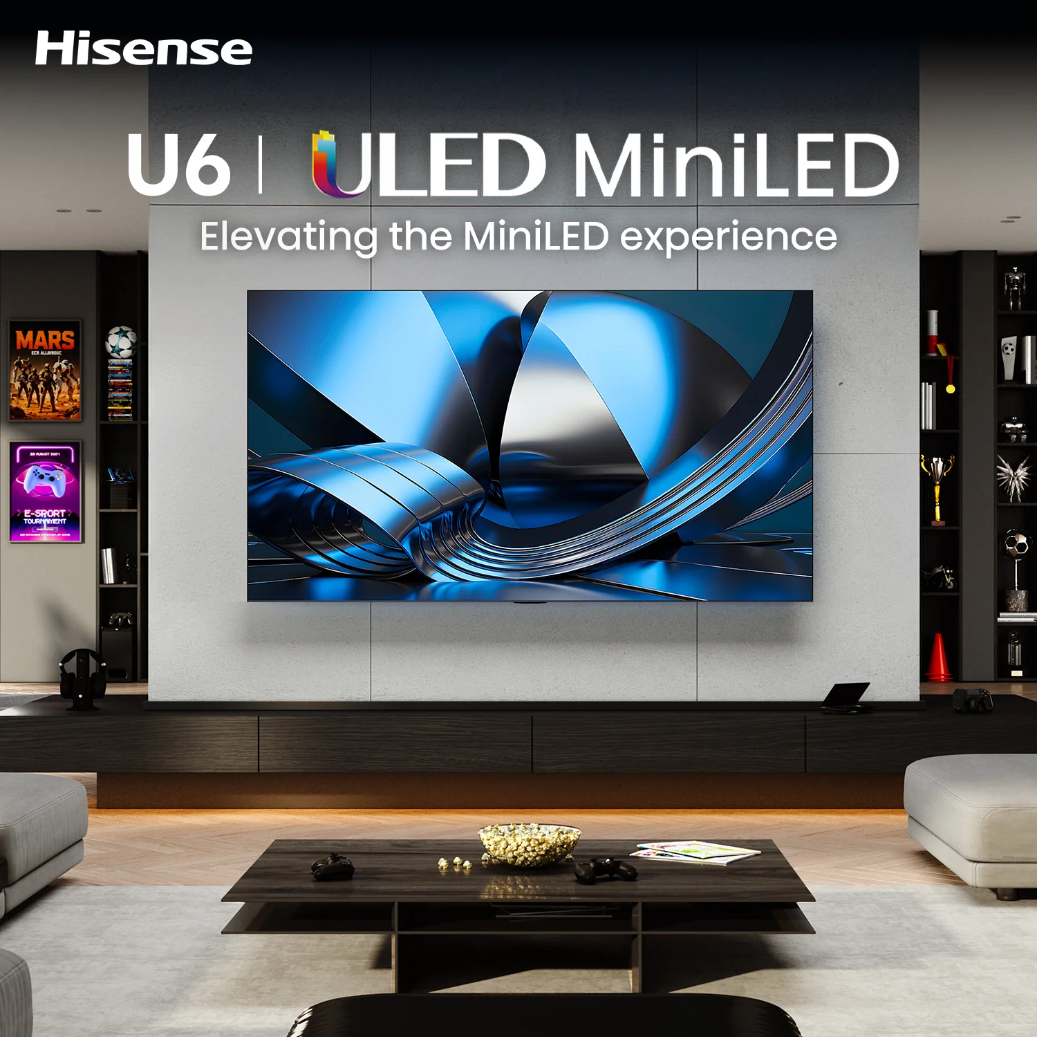 75" U6S ULED MiniLED 144Hz 4k TV 75" U6S ULED MiniLED 144Hz 4k TV