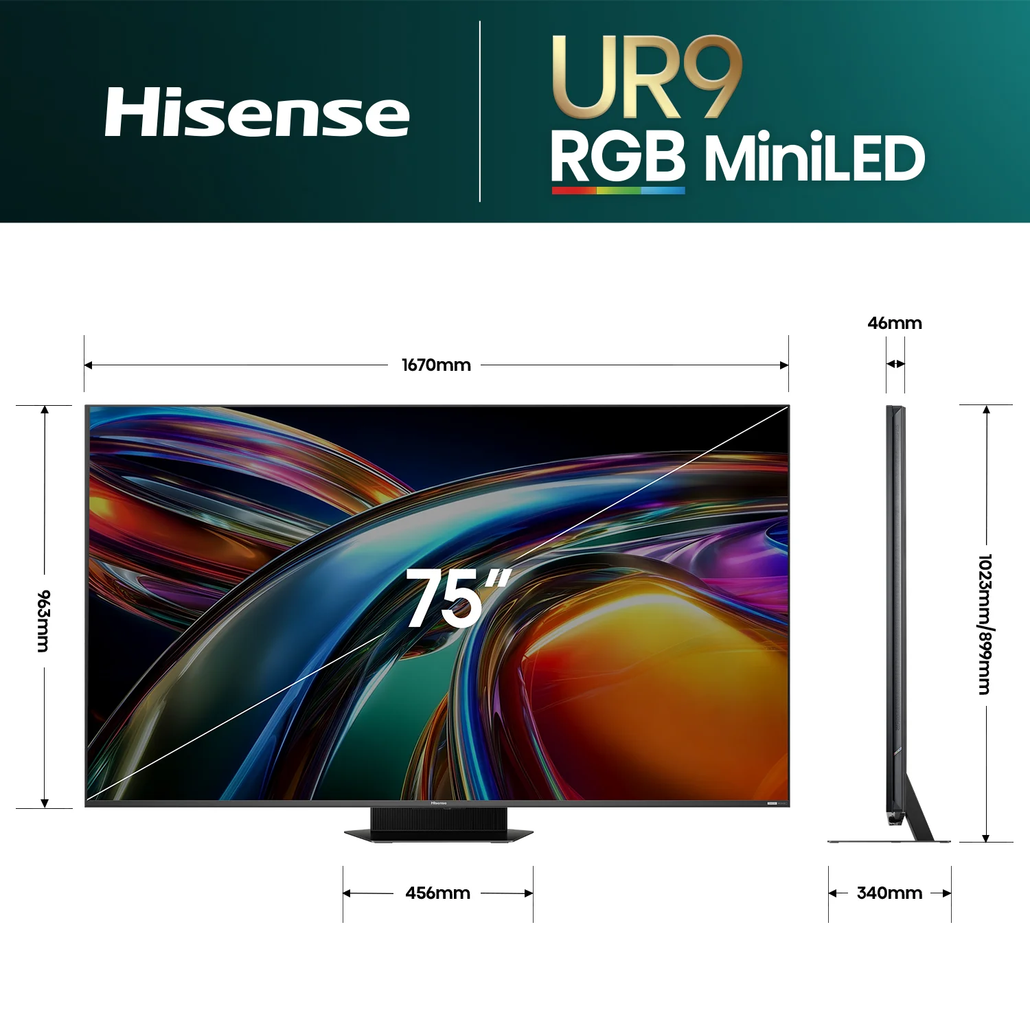 75" UR9S RGB MiniLED 180Hz 4k TV 75" UR9S RGB MiniLED 180Hz 4k TV