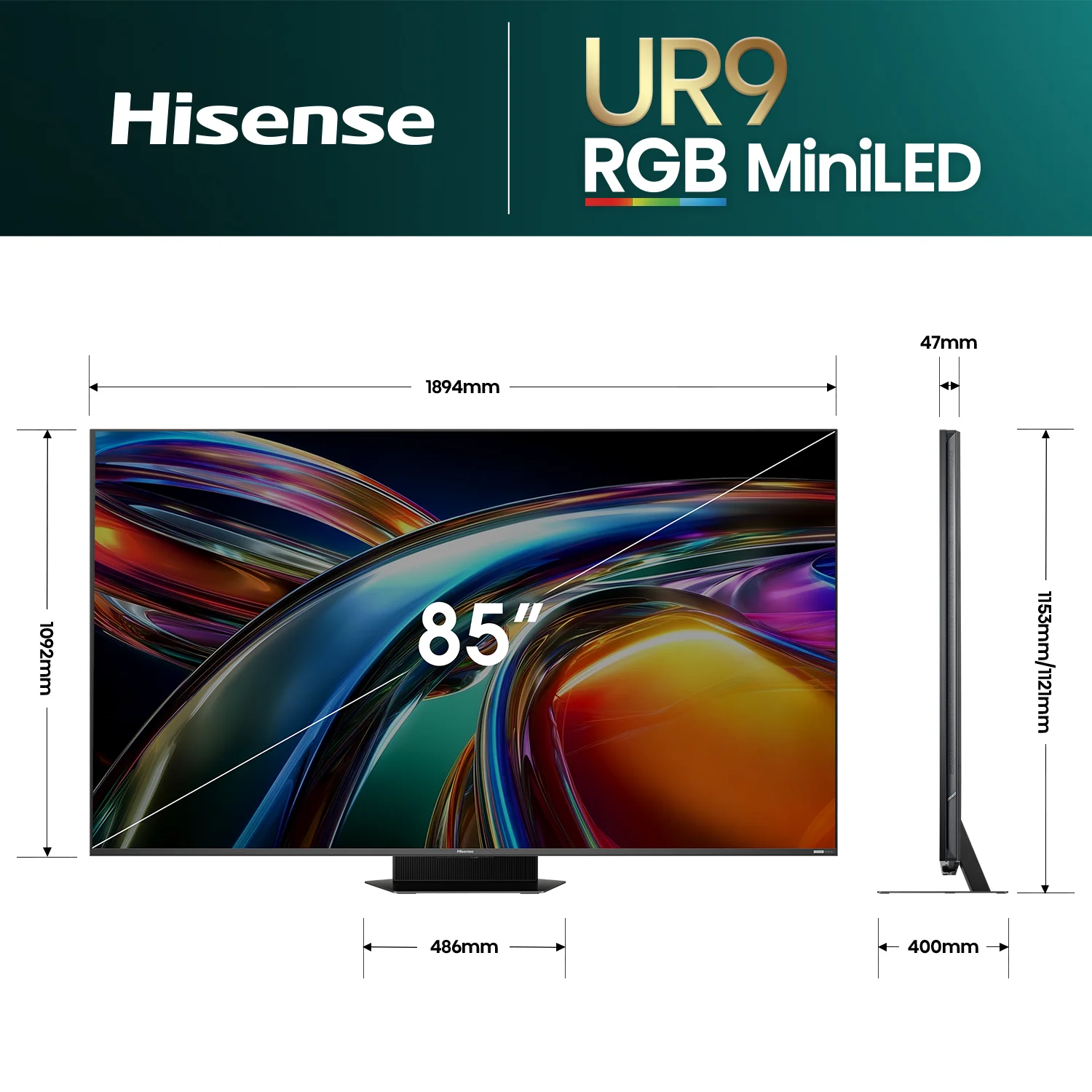 85" UR9S RGB MiniLED 180Hz 4k TV 85" UR9S RGB MiniLED 180Hz 4k TV
