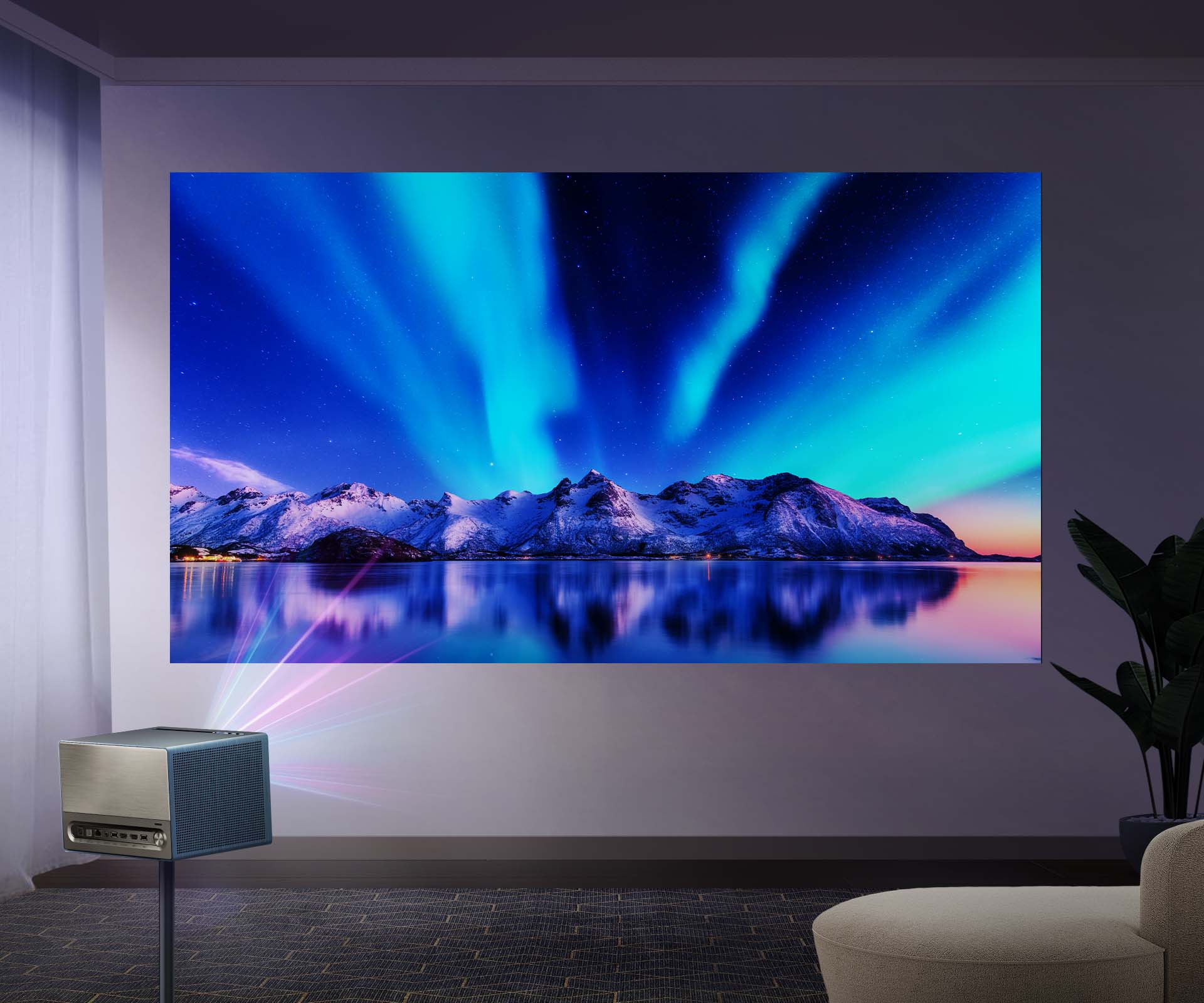 65″~300″ C1 4K TriChroma Laser Mini Projector 65″~300″ C1 4K TriChroma Laser Mini Projector