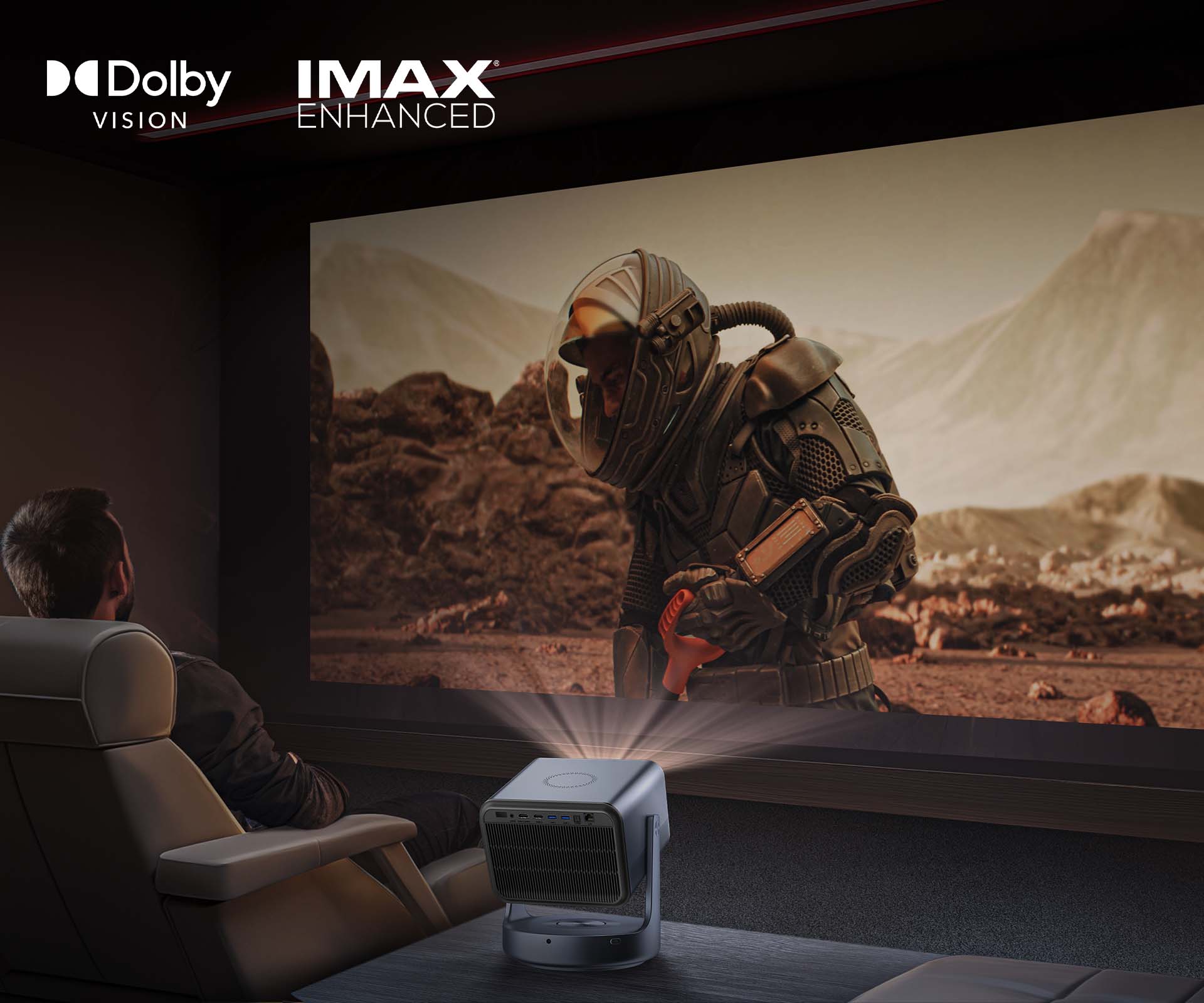 65″~300″ C2 Ultra 4K Trichroma Laser Mini Projector 65″~300″ C2 Ultra 4K Trichroma Laser Mini Projector