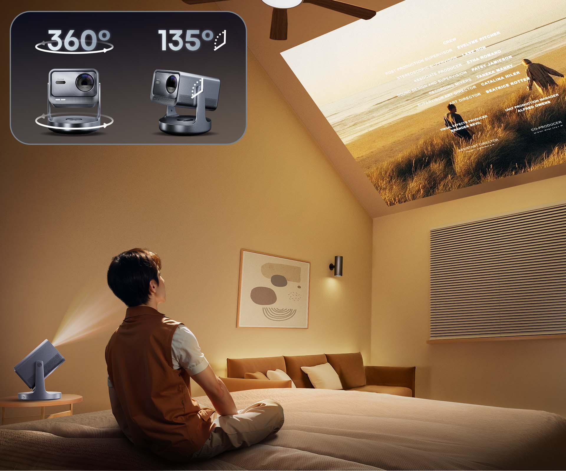 65″~300″ C2 Ultra 4K Trichroma Laser Mini Projector 65″~300″ C2 Ultra 4K Trichroma Laser Mini Projector