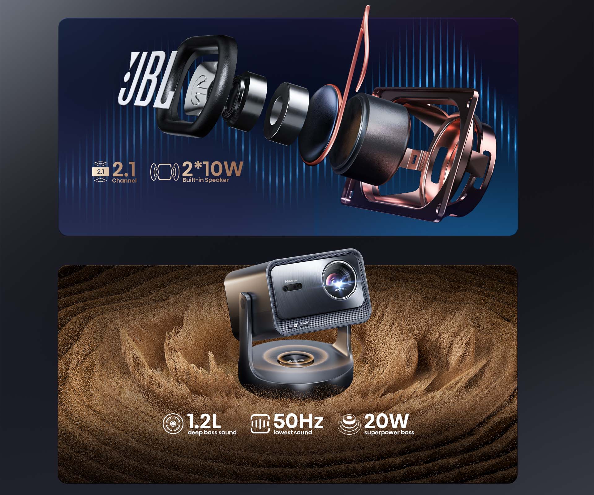 65″~300″ C2 Ultra 4K Trichroma Laser Mini Projector 65″~300″ C2 Ultra 4K Trichroma Laser Mini Projector