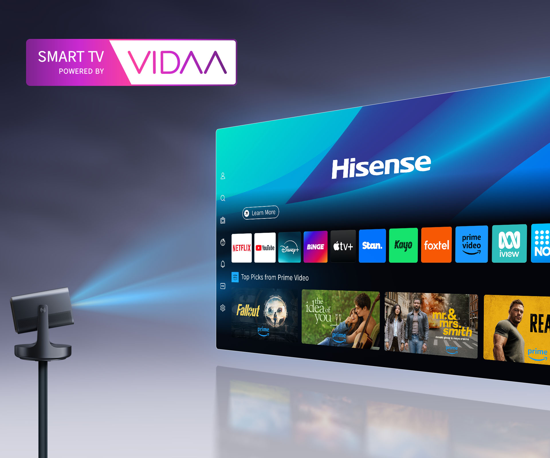 65″~300″ C2 Ultra 4K Trichroma Laser Mini Projector 65″~300″ C2 Ultra 4K Trichroma Laser Mini Projector