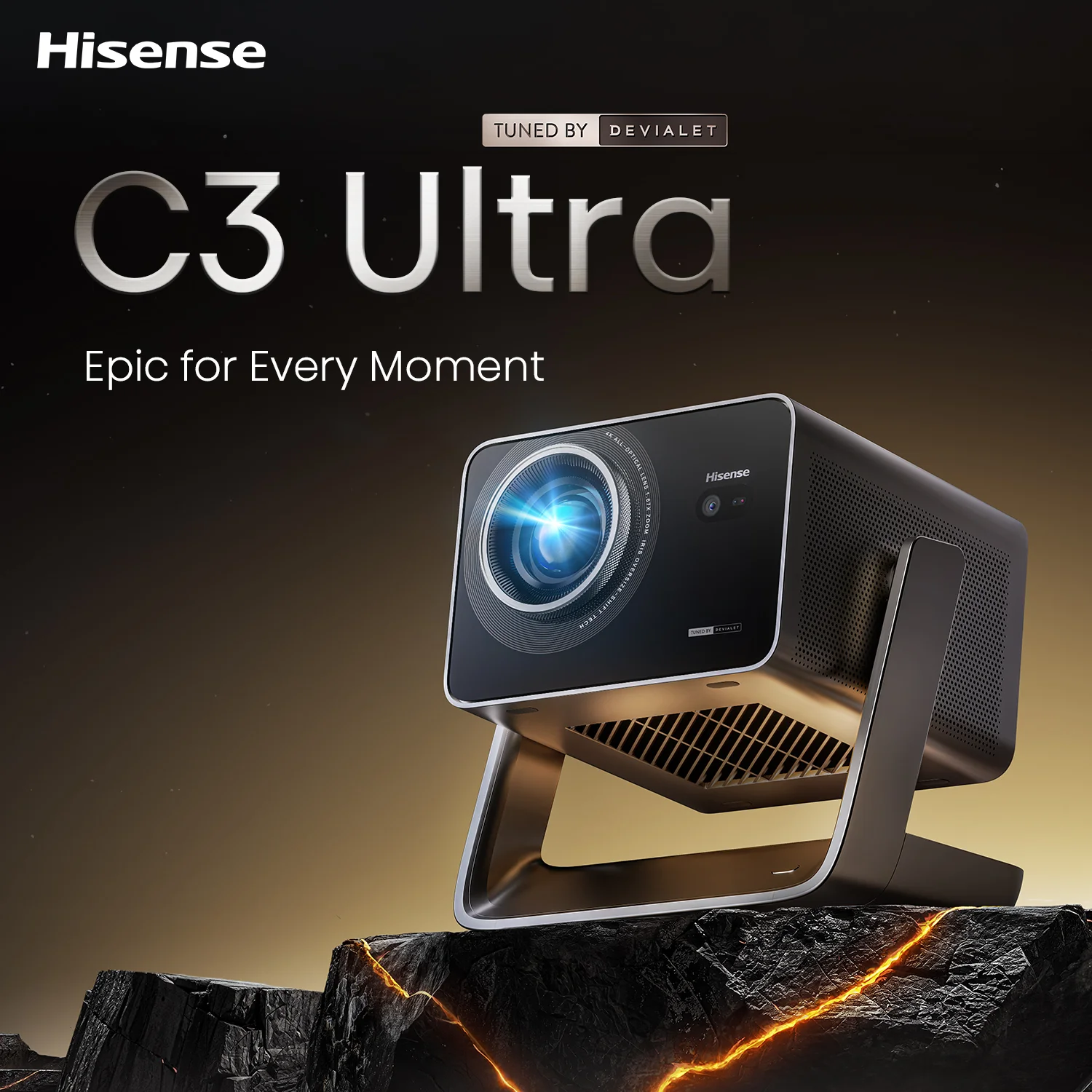 C3 Ultra 65''-300'' 4K RGB Triple Laser Projector C3 Ultra 65''-300'' 4K RGB Triple Laser Projector