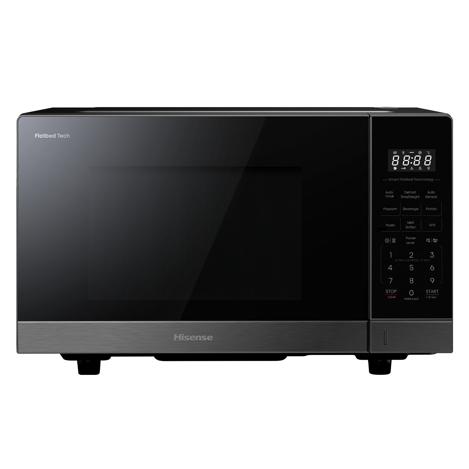 30L 1000W Inverter Dark Stainless Flatbed Microwave 30L 1000W Inverter Dark Stainless Flatbed Microwave