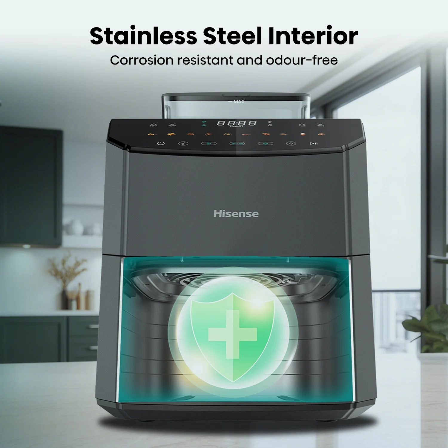 7L Single Basket Air Fryer with True Steam 7L Single Basket Air Fryer with True Steam