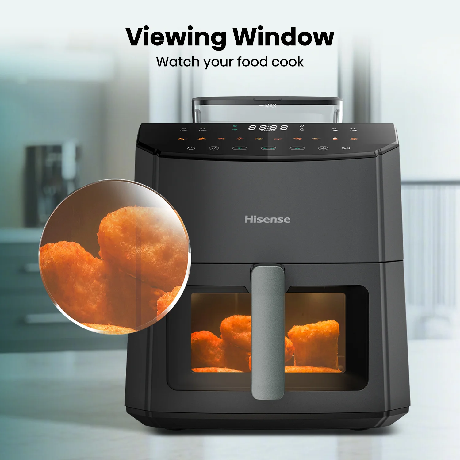 7L Single Basket Air Fryer with True Steam 7L Single Basket Air Fryer with True Steam