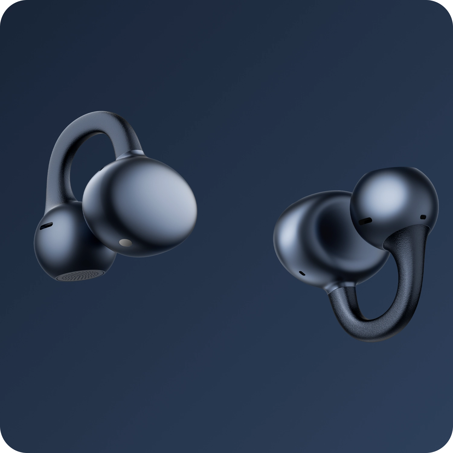 HiClips Open-Ear Earbuds Graphite Blue HiClips Open-Ear Earbuds Graphite Blue