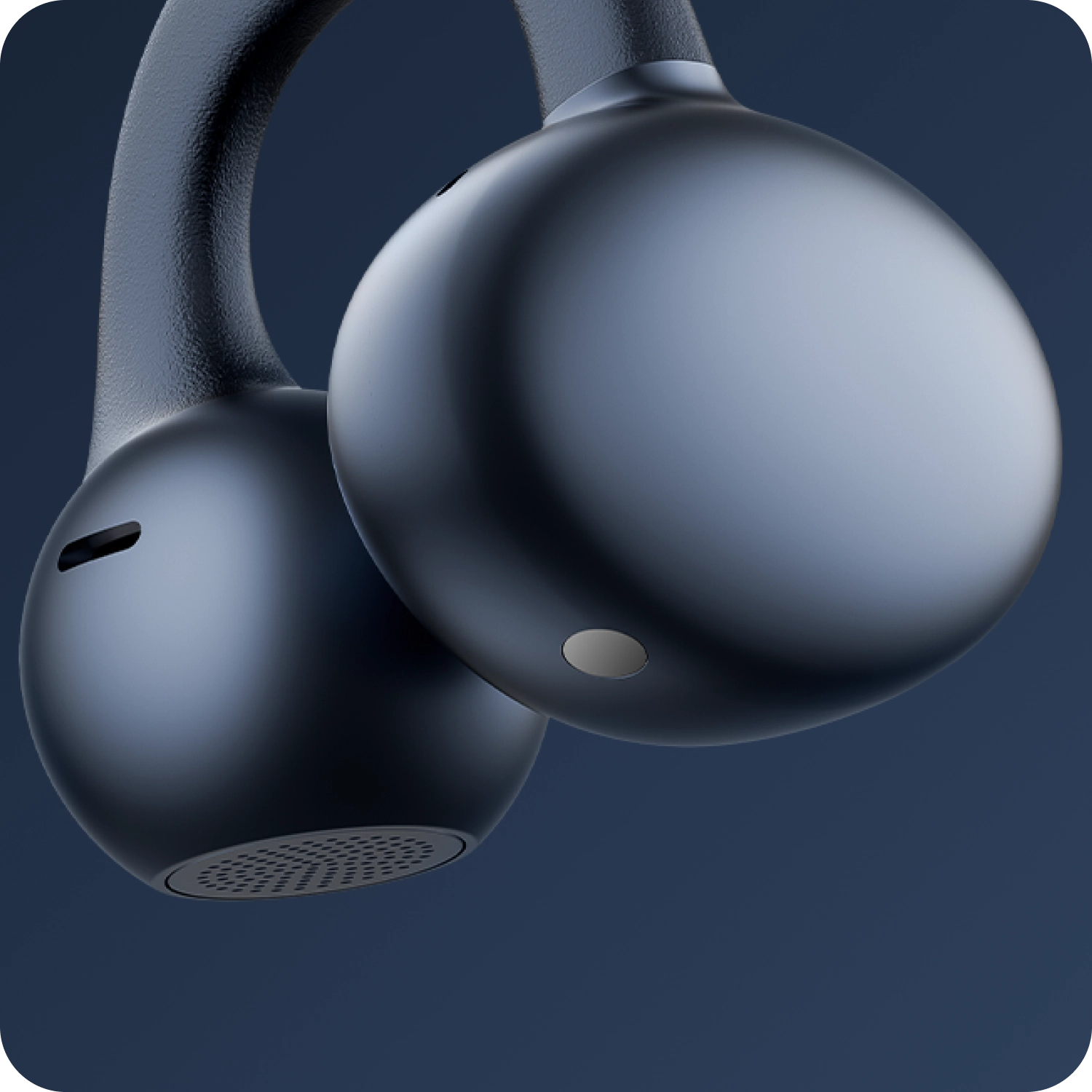 HiClips Open-Ear Earbuds Graphite Blue HiClips Open-Ear Earbuds Graphite Blue