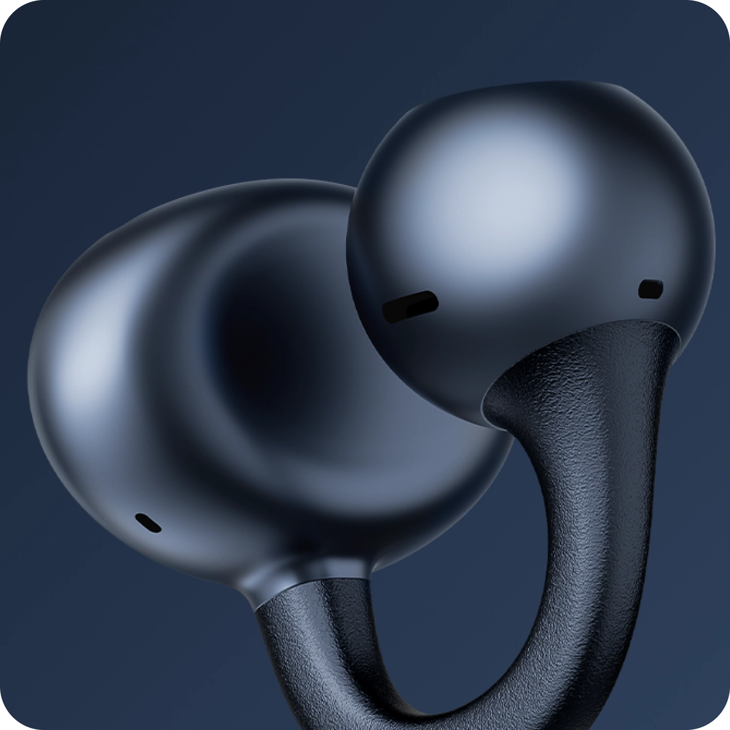 HiClips Open-Ear Earbuds Graphite Blue HiClips Open-Ear Earbuds Graphite Blue