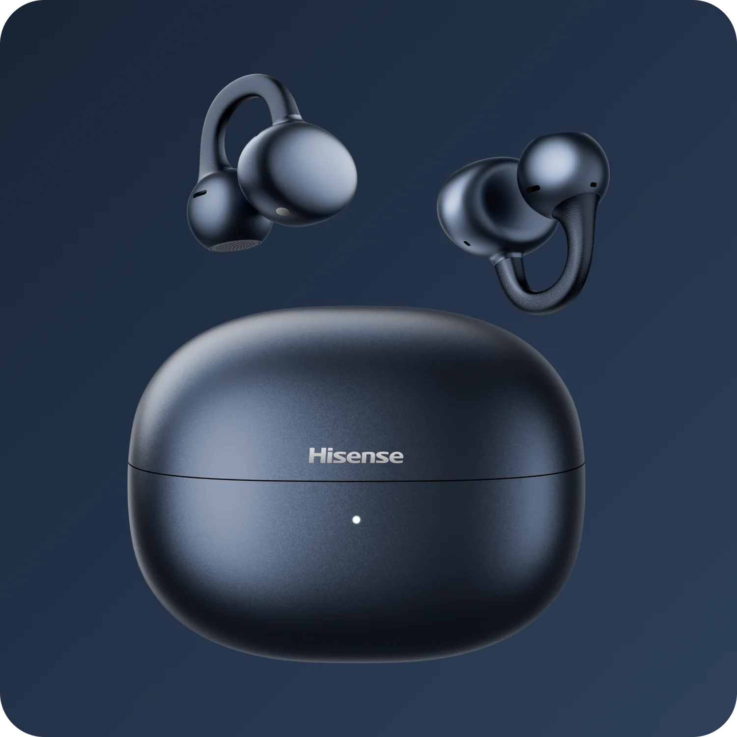HiClips Open-Ear Earbuds Graphite Blue HiClips Open-Ear Earbuds Graphite Blue