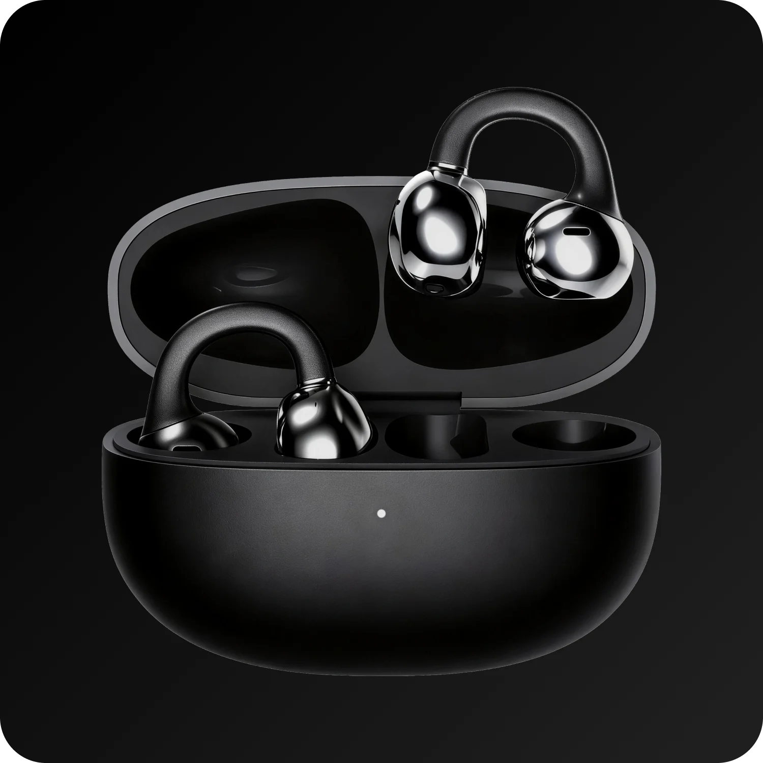 HiClips Open-Ear Earbuds Midnight Black HiClips Open-Ear Earbuds Midnight Black