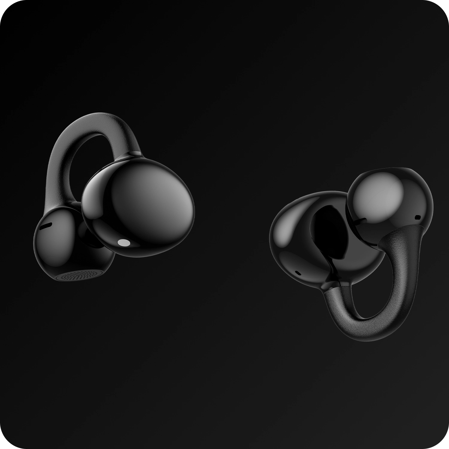 HiClips Open-Ear Earbuds Midnight Black HiClips Open-Ear Earbuds Midnight Black