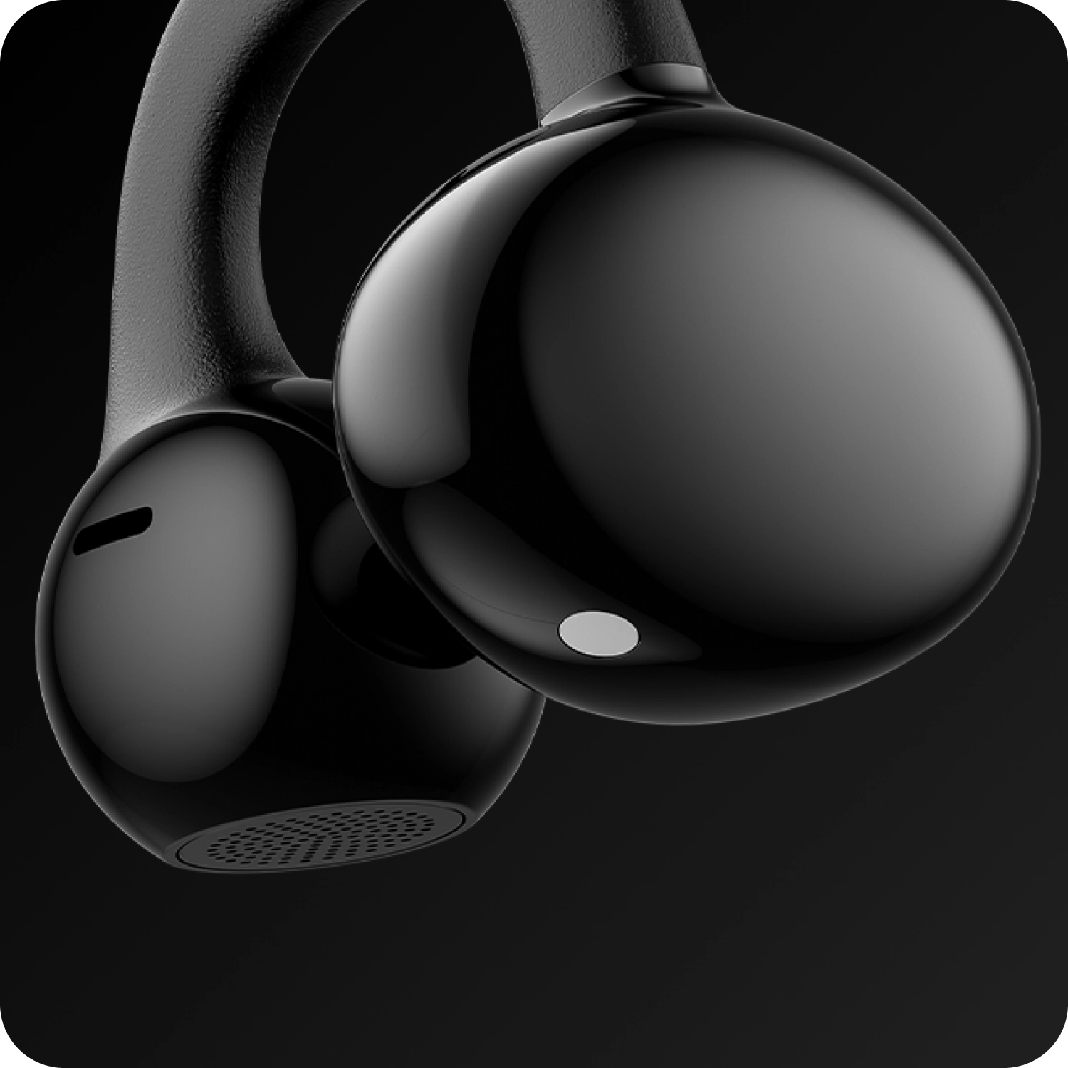 HiClips Open-Ear Earbuds Midnight Black HiClips Open-Ear Earbuds Midnight Black