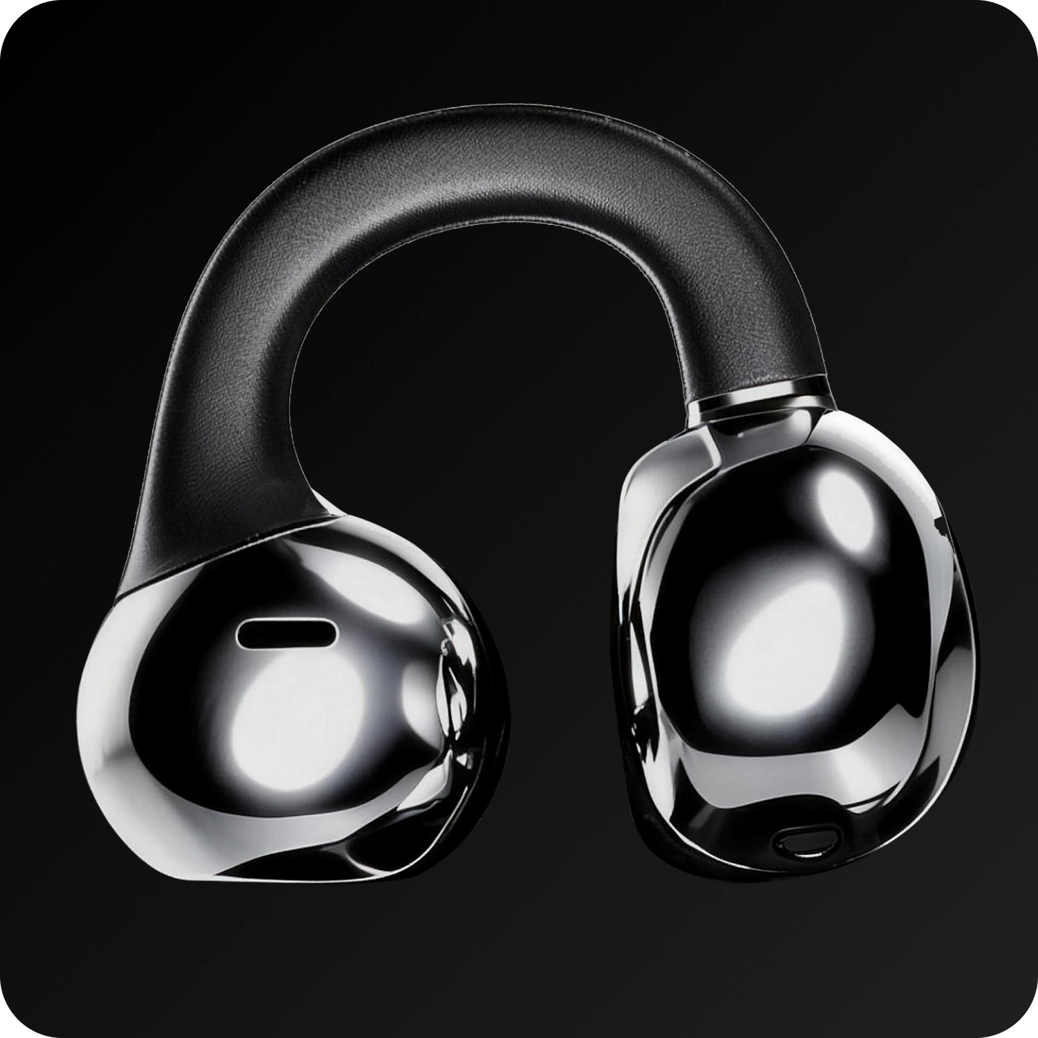 HiClips Open-Ear Earbuds Midnight Black HiClips Open-Ear Earbuds Midnight Black