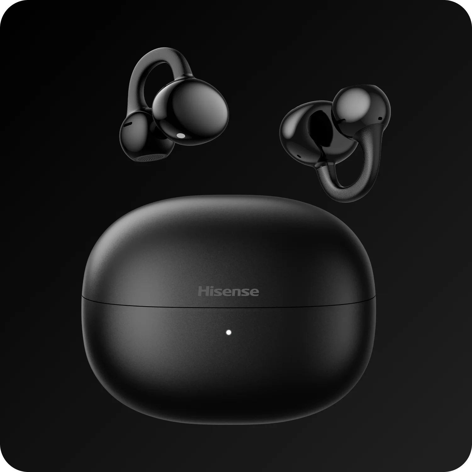 HiClips Open-Ear Earbuds Midnight Black HiClips Open-Ear Earbuds Midnight Black