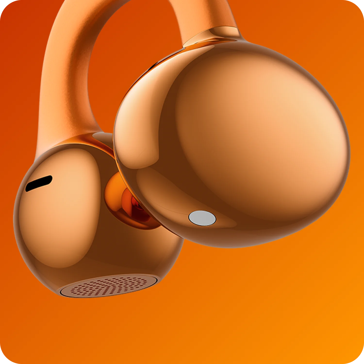HiClips Open-Ear Earbuds Vitality Orange HiClips Open-Ear Earbuds Vitality Orange