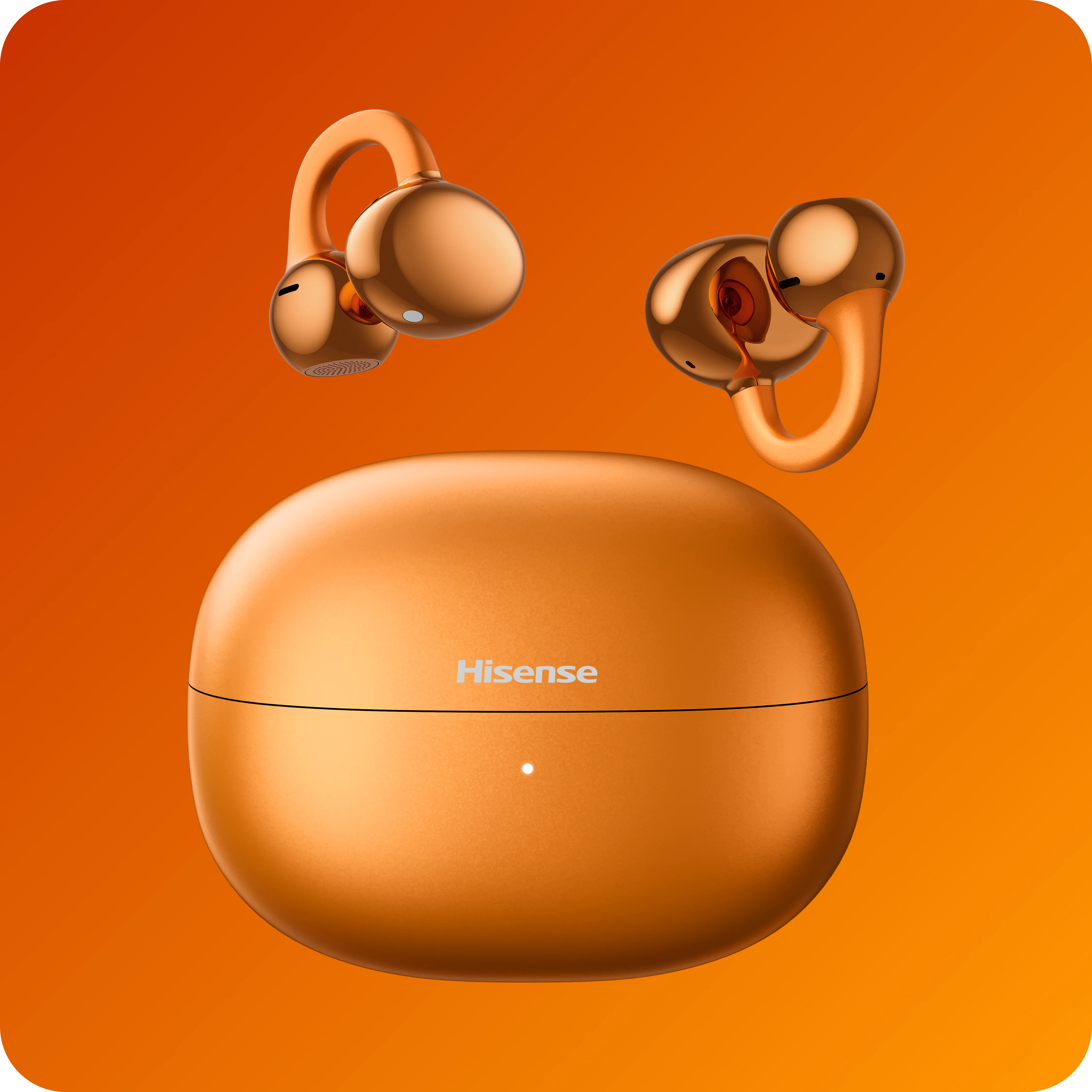 HiClips Open-Ear Earbuds Vitality Orange HiClips Open-Ear Earbuds Vitality Orange