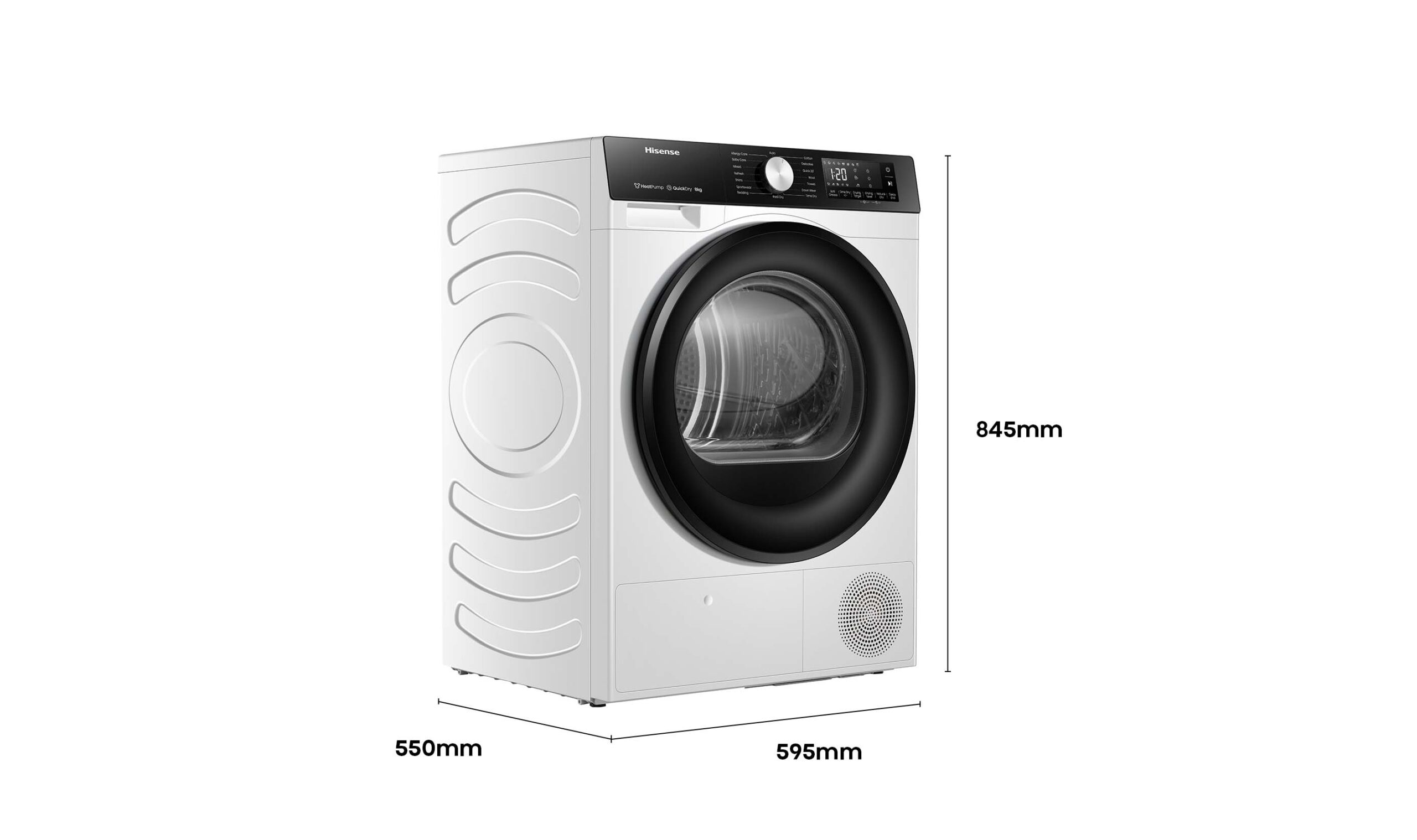 8kg Heat Pump Dryer – Series 3 (2024) 8kg Heat Pump Dryer – Series 3 (2024)