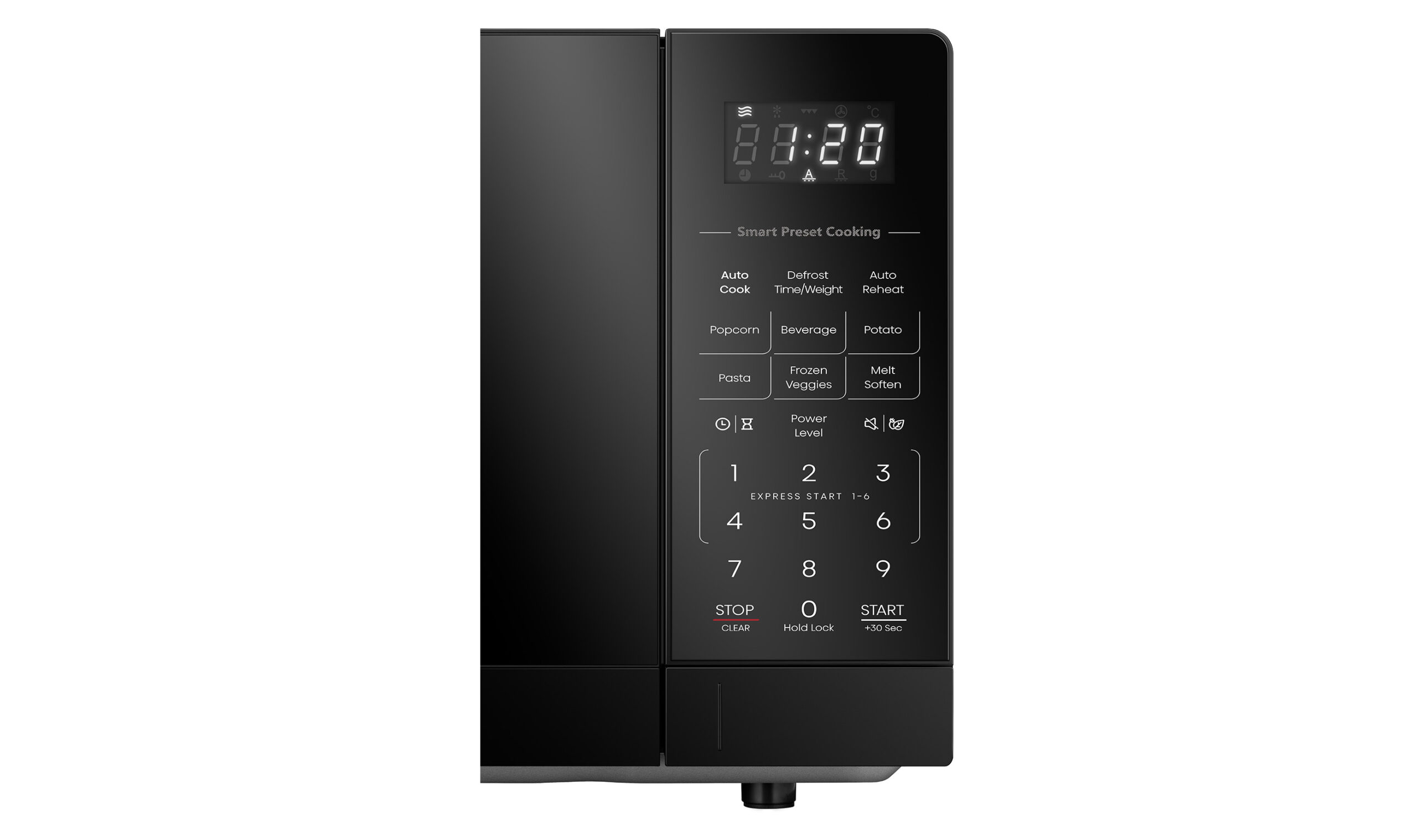 20L 800W Black Microwave 20L 800W Black Microwave