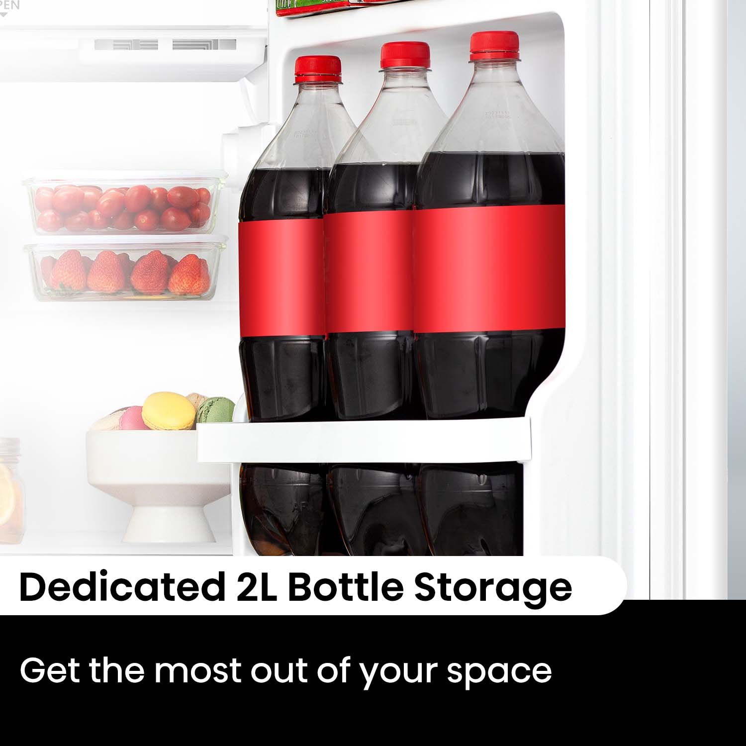 White 124L Bar Fridge White 124L Bar Fridge