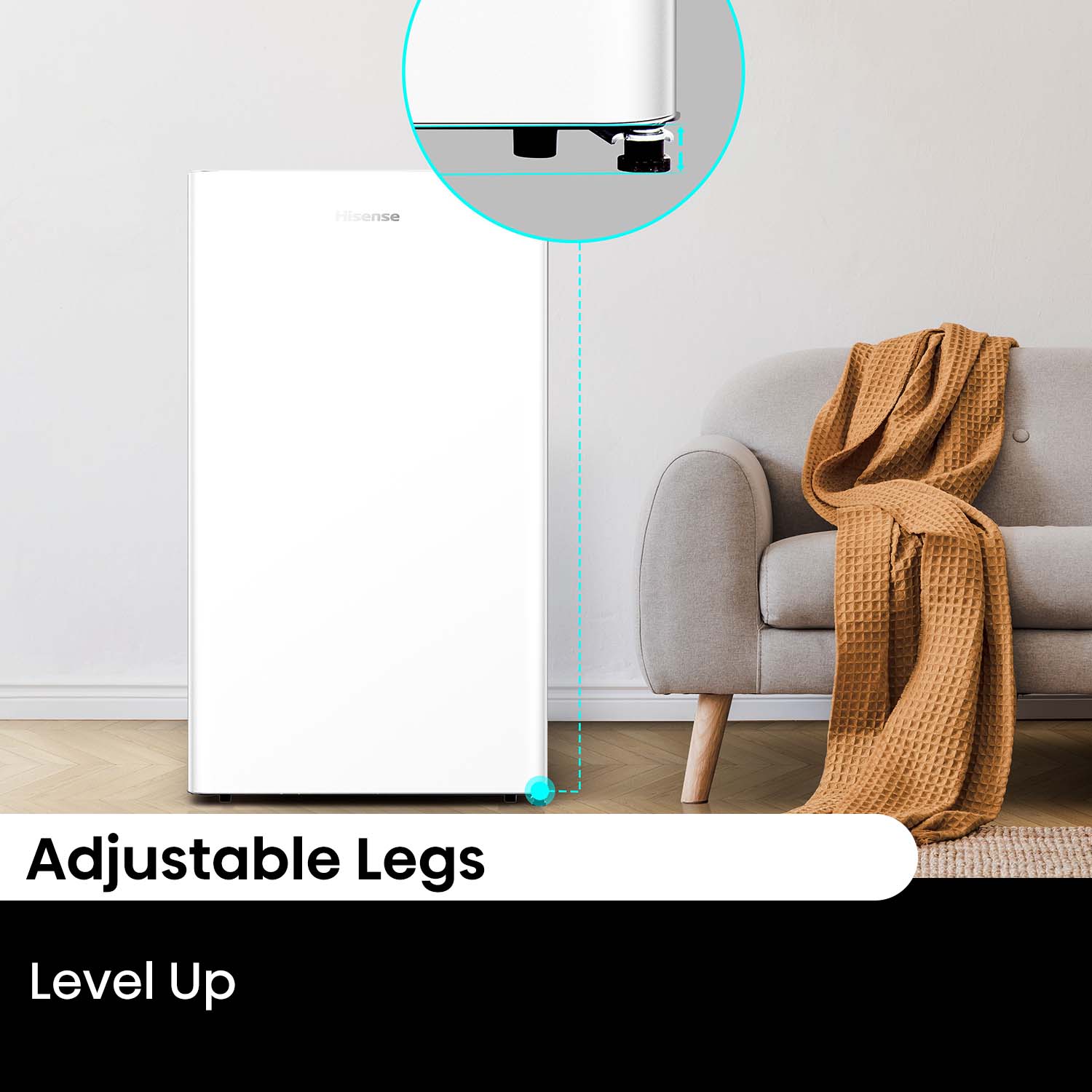 White 124L Bar Fridge White 124L Bar Fridge