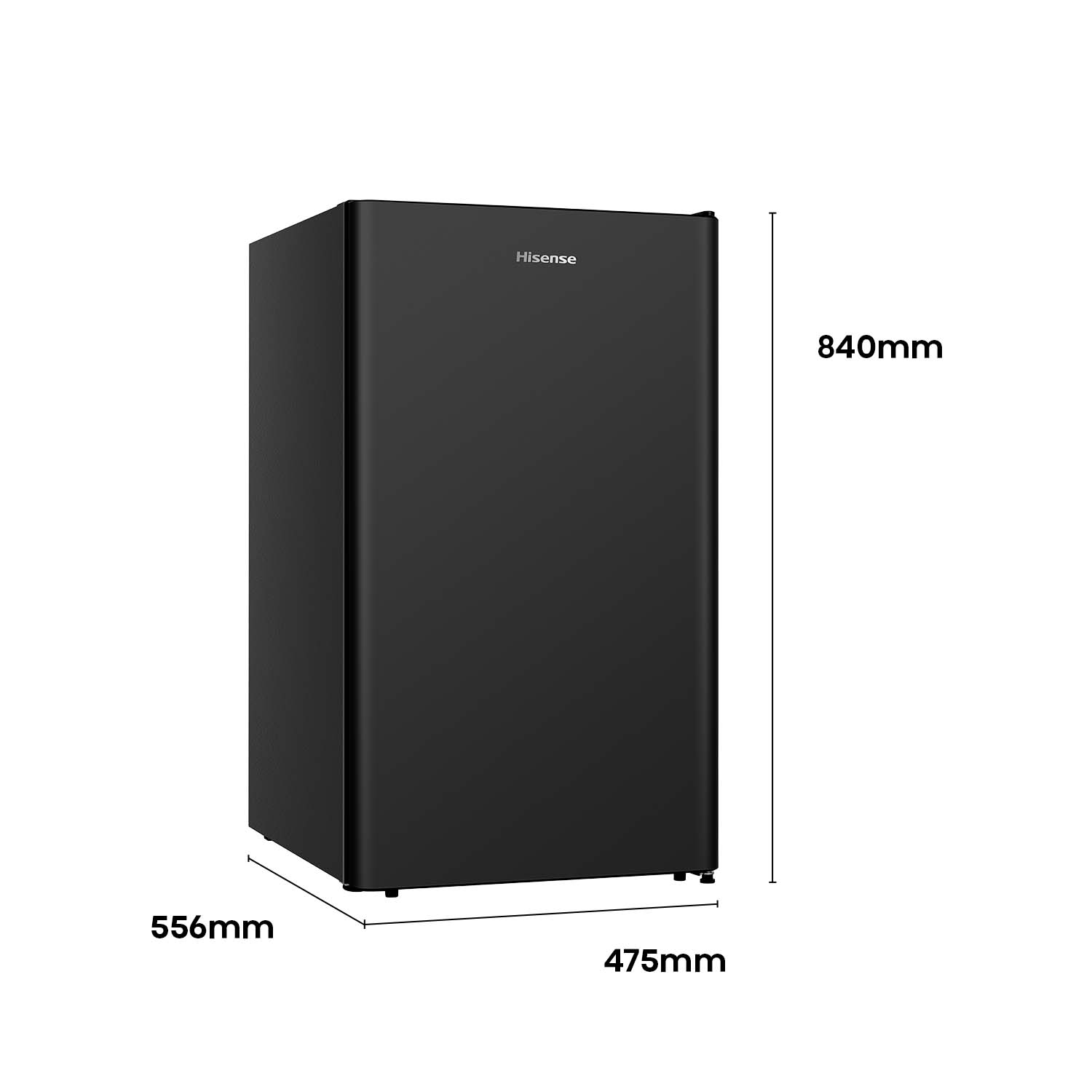 Black 124L Bar Fridge Black 124L Bar Fridge