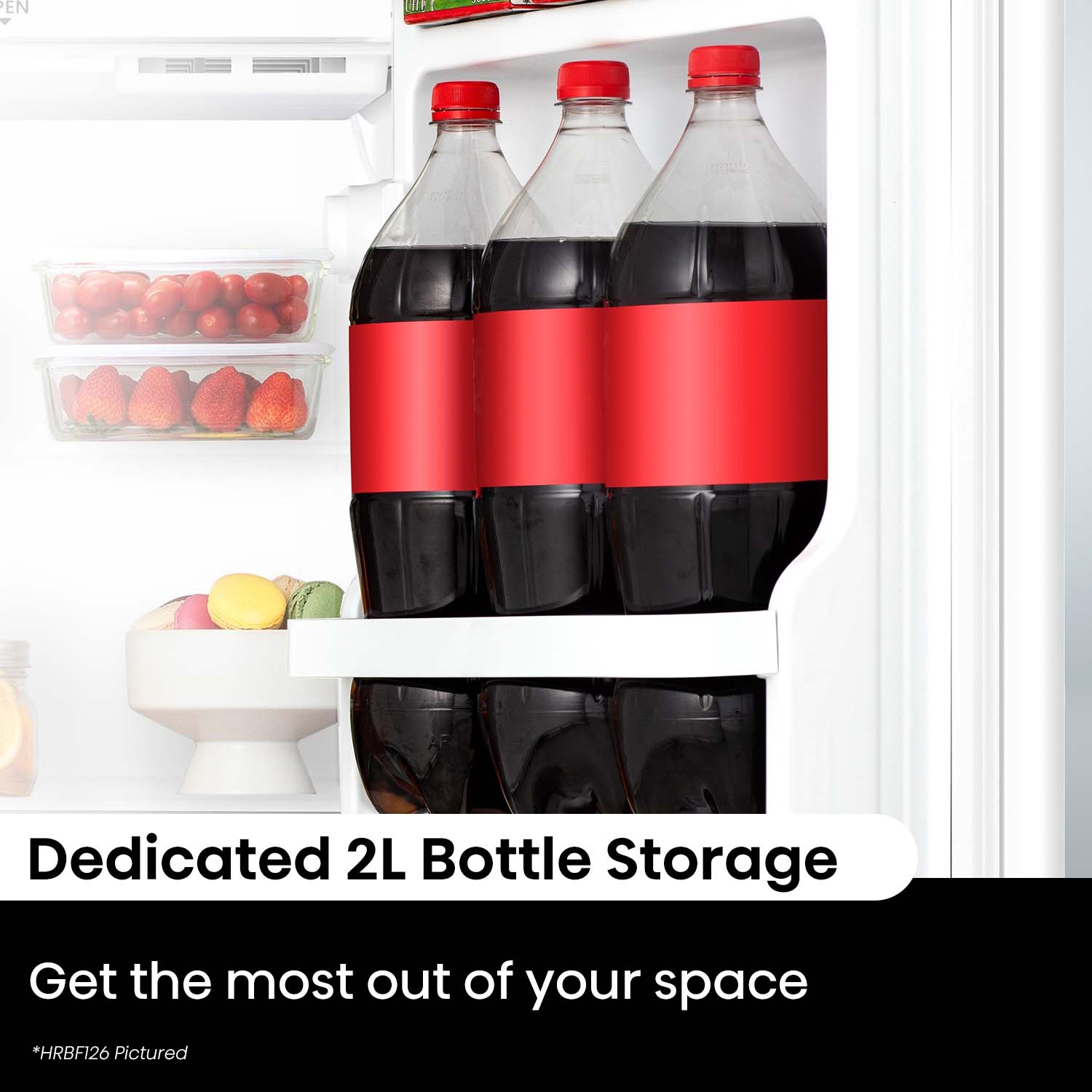 Black 124L Bar Fridge Black 124L Bar Fridge