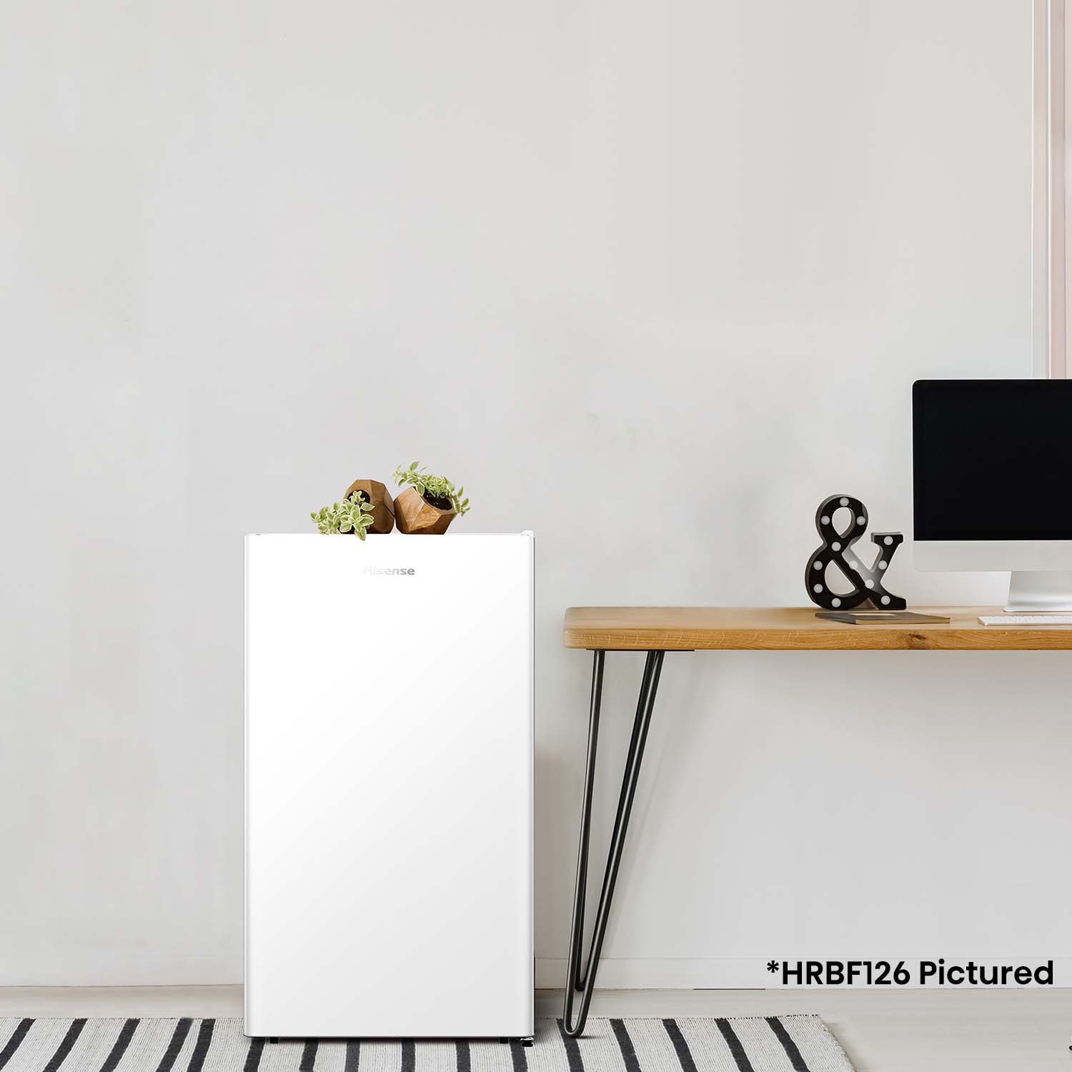 Silver 124L Bar Fridge Silver 124L Bar Fridge