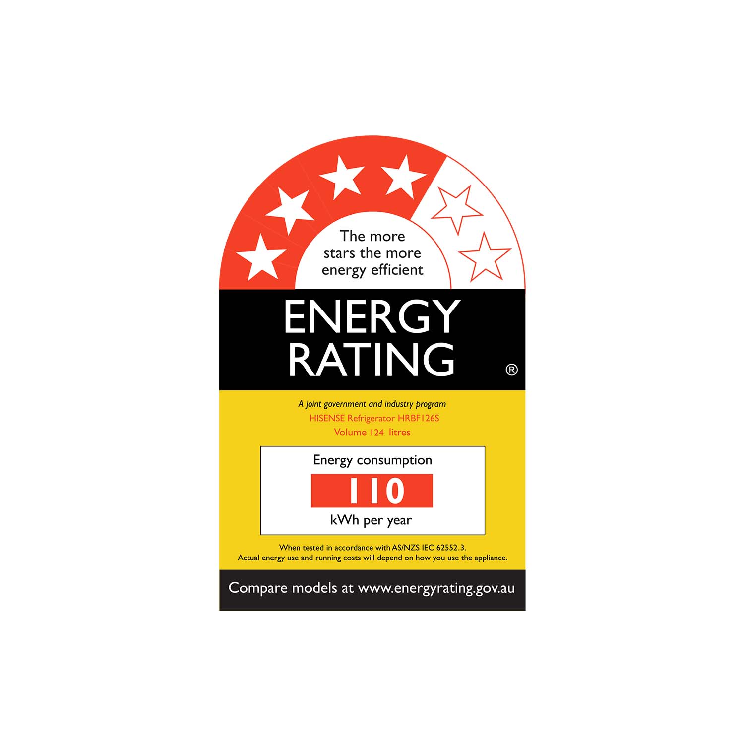 Silver 124L Bar Fridge Silver 124L Bar Fridge