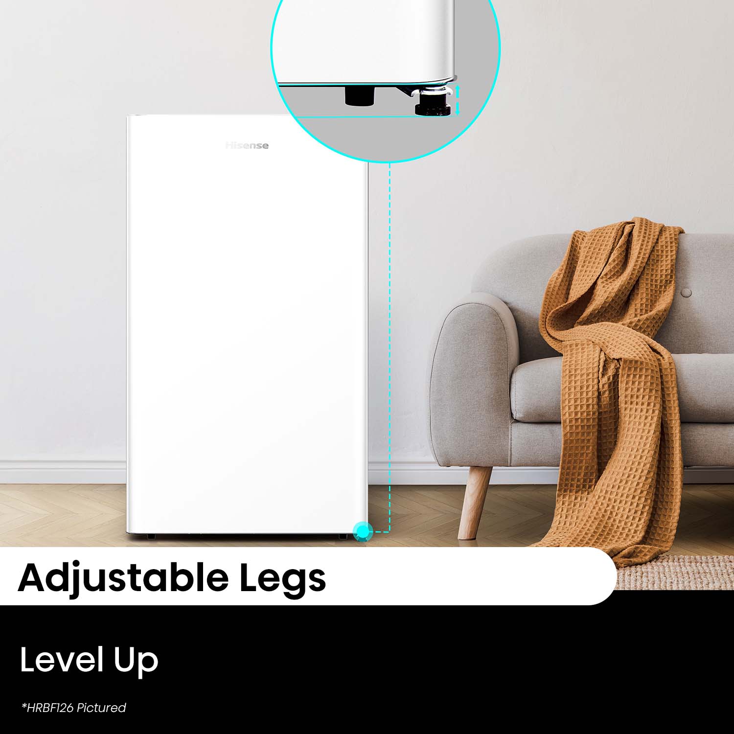 Silver 124L Bar Fridge Silver 124L Bar Fridge