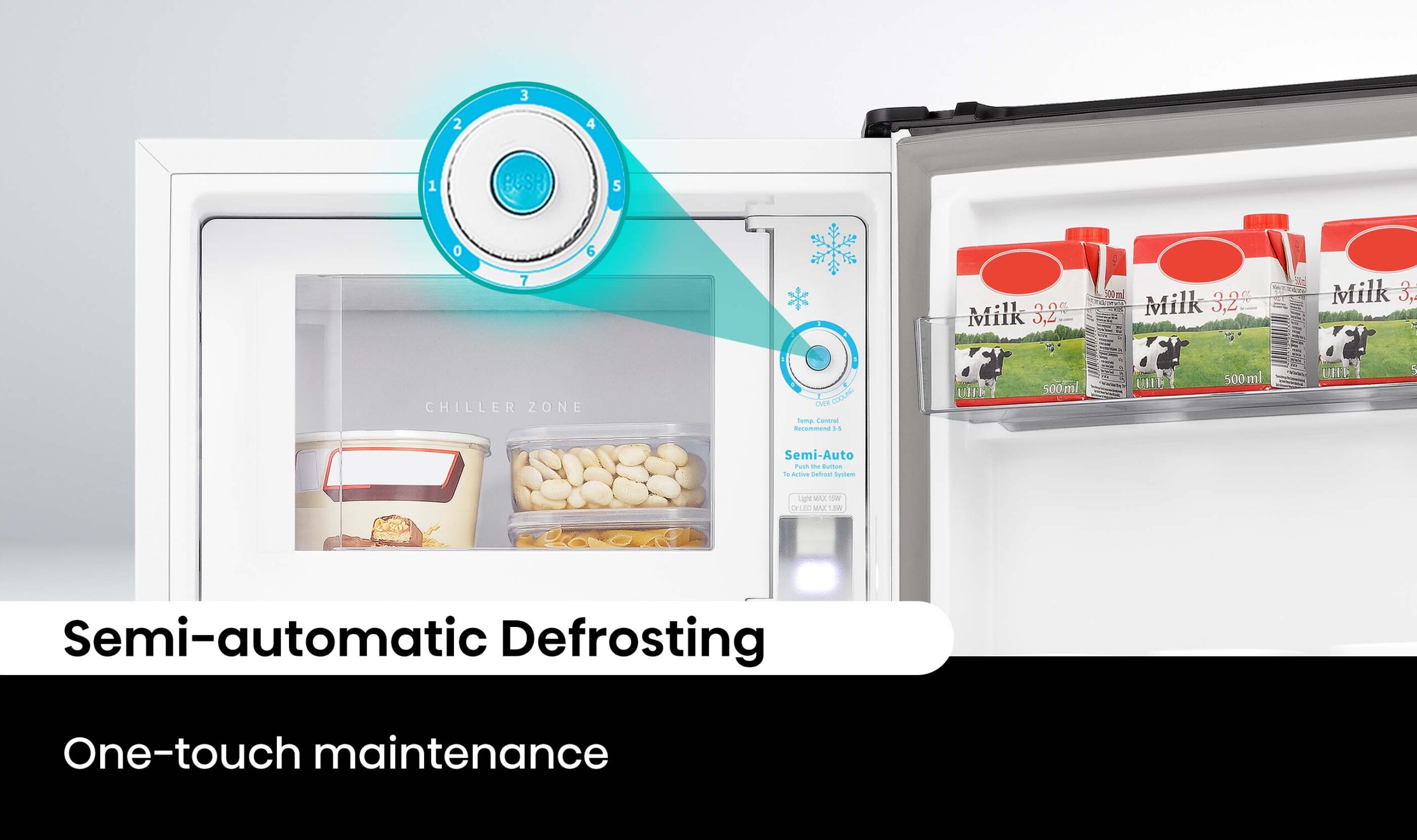 White 179L Bar Fridge White 179L Bar Fridge