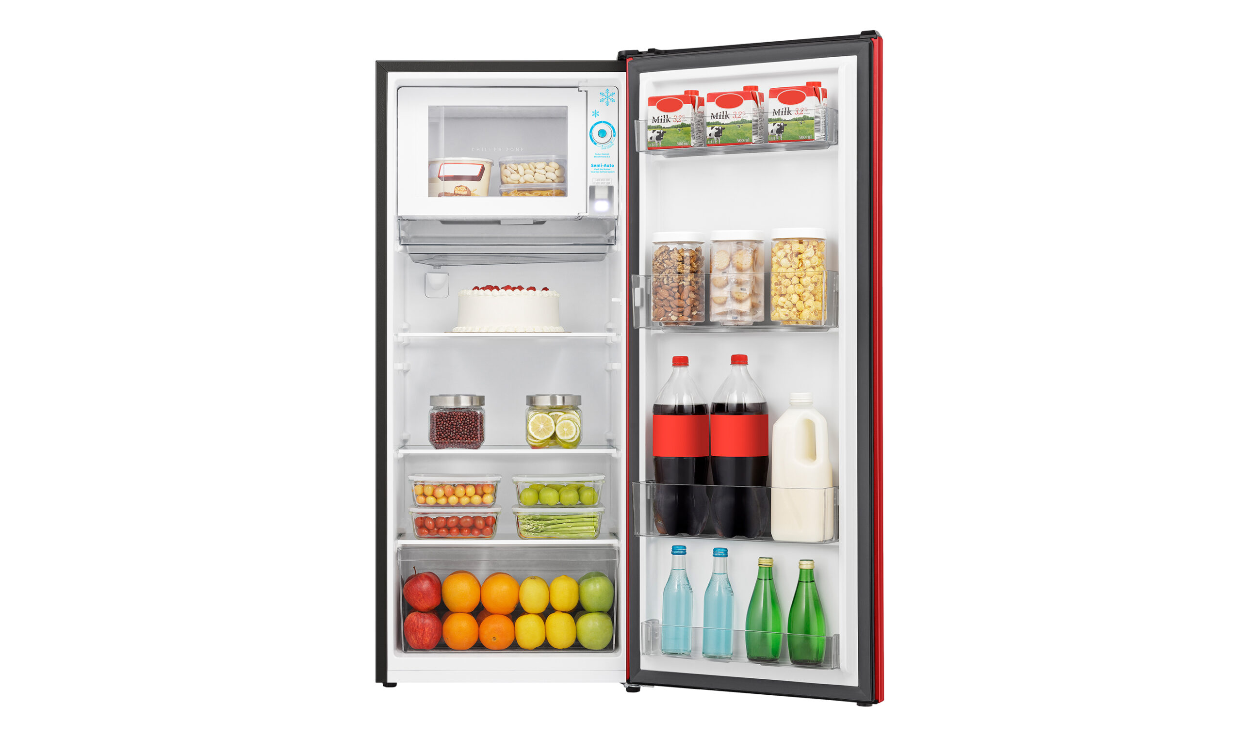 Red 179L Bar Fridge Red 179L Bar Fridge